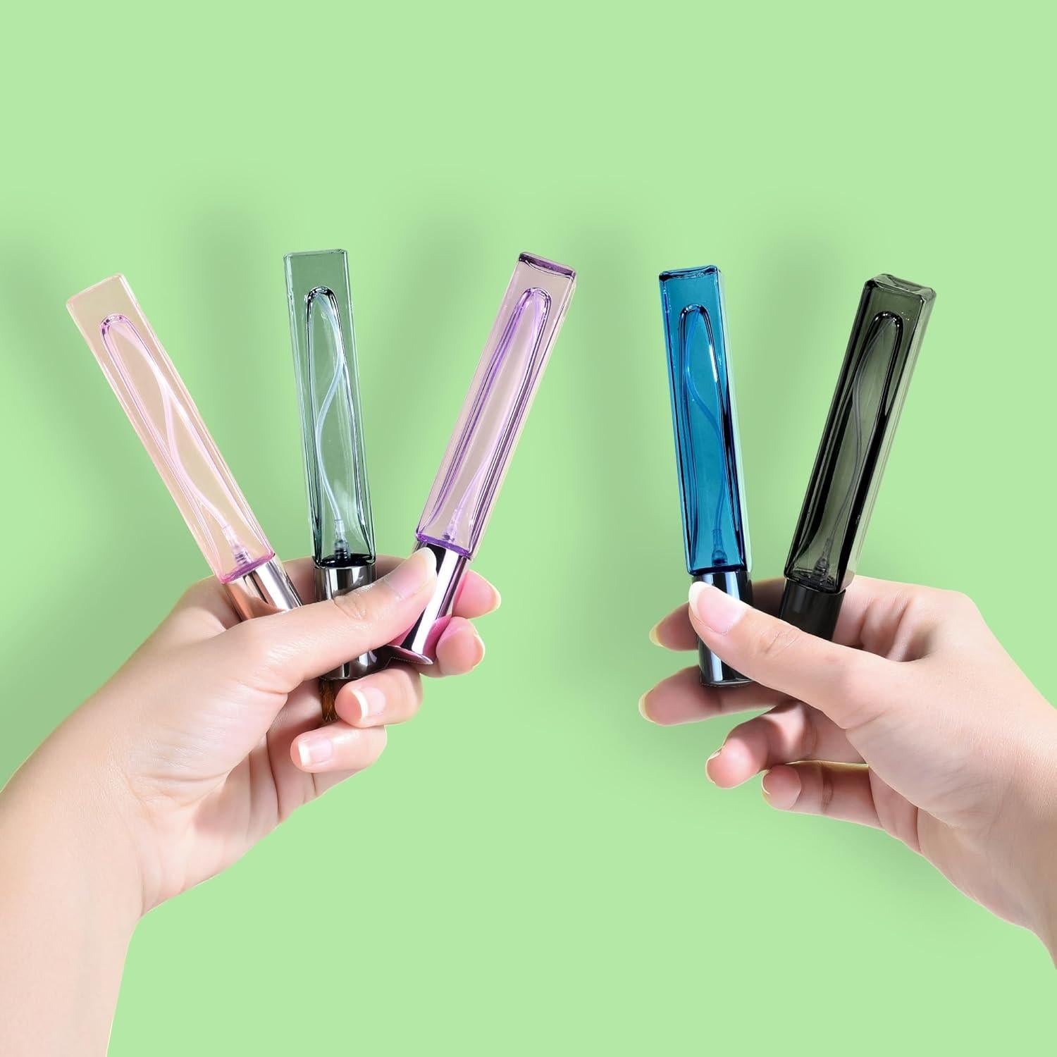 Botellas de Perfume Rellenables Yikimyfo 10ml 3 Pcs Vidrio