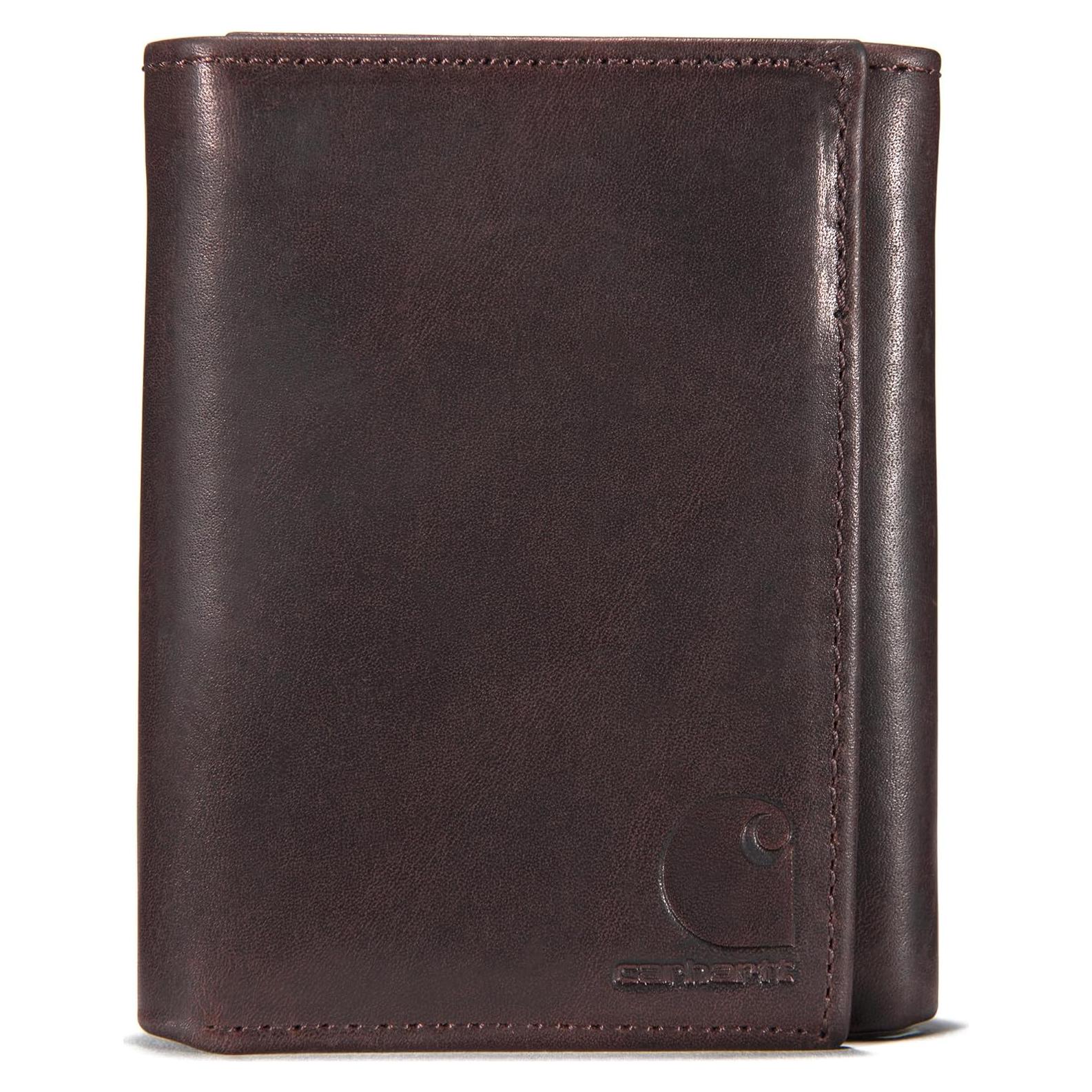 Cartera Bifold de Cuero Carhartt para Hombres con RFID