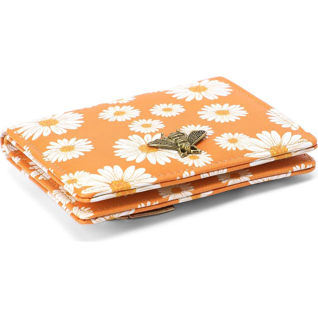 Cartera Bifold Compacta Altally para Mujeres con Bloqueo RFID