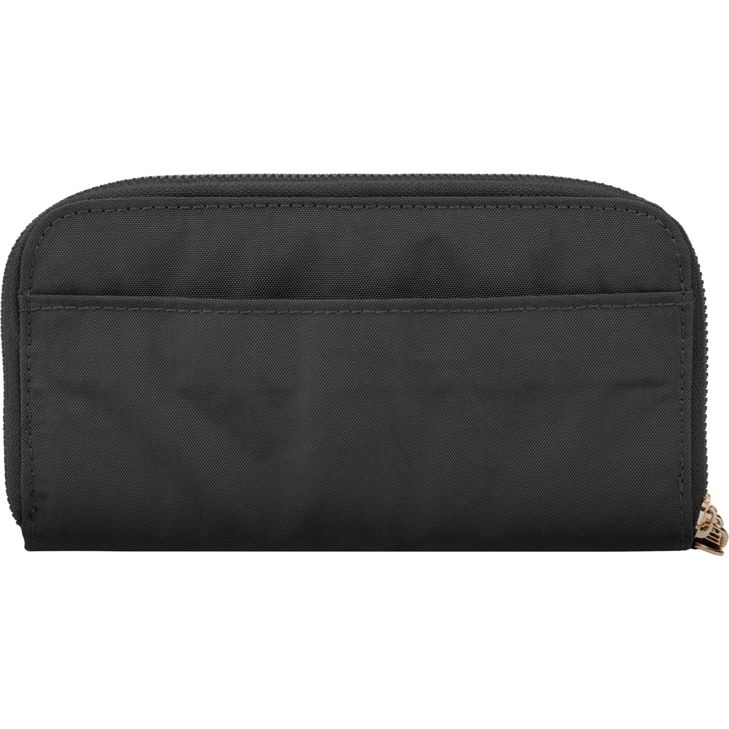 Billetera Travelon Doble Cierre con Bloqueo RFID Unisex