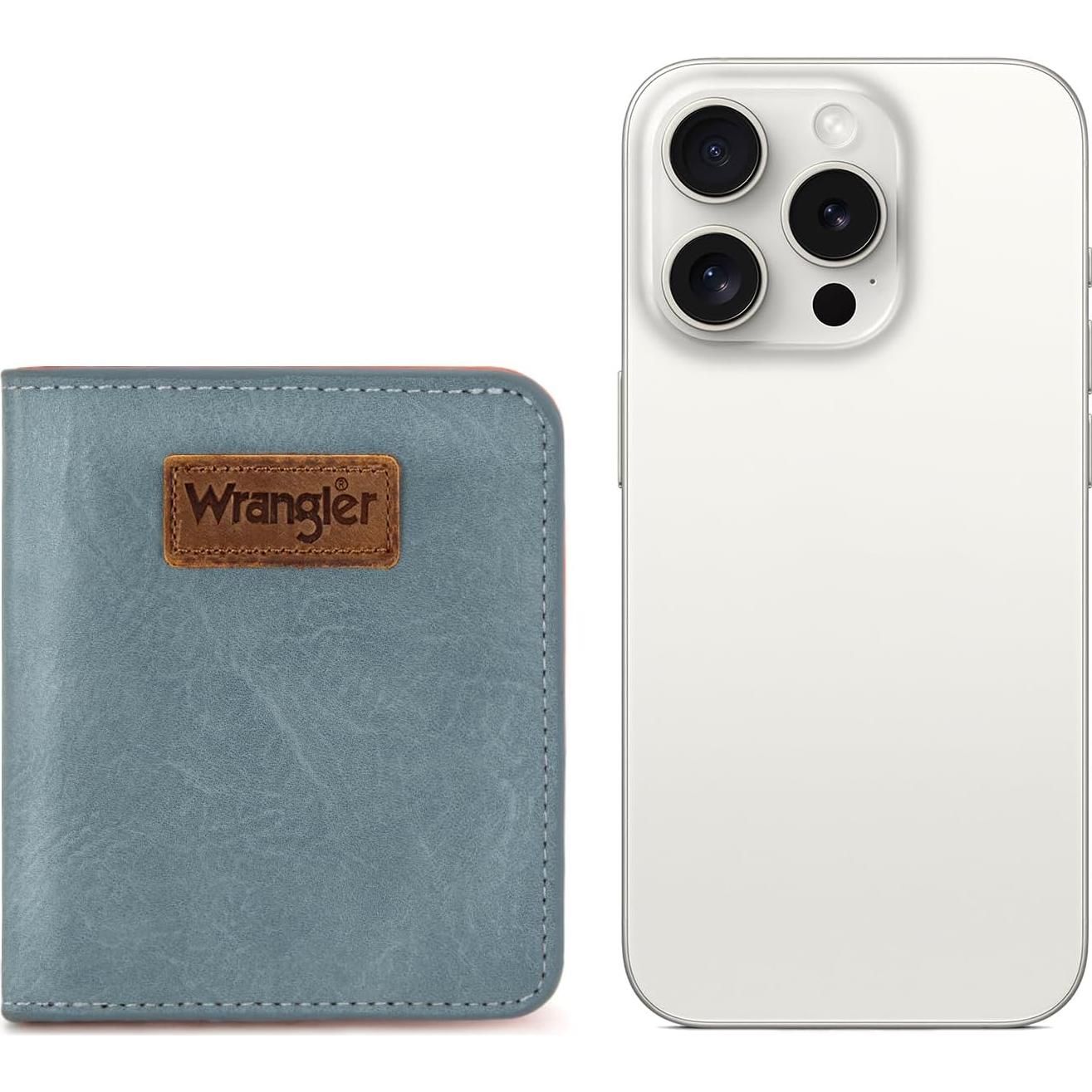 Cartera Pequeña Wrangler RFID Minimalista para Mujeres