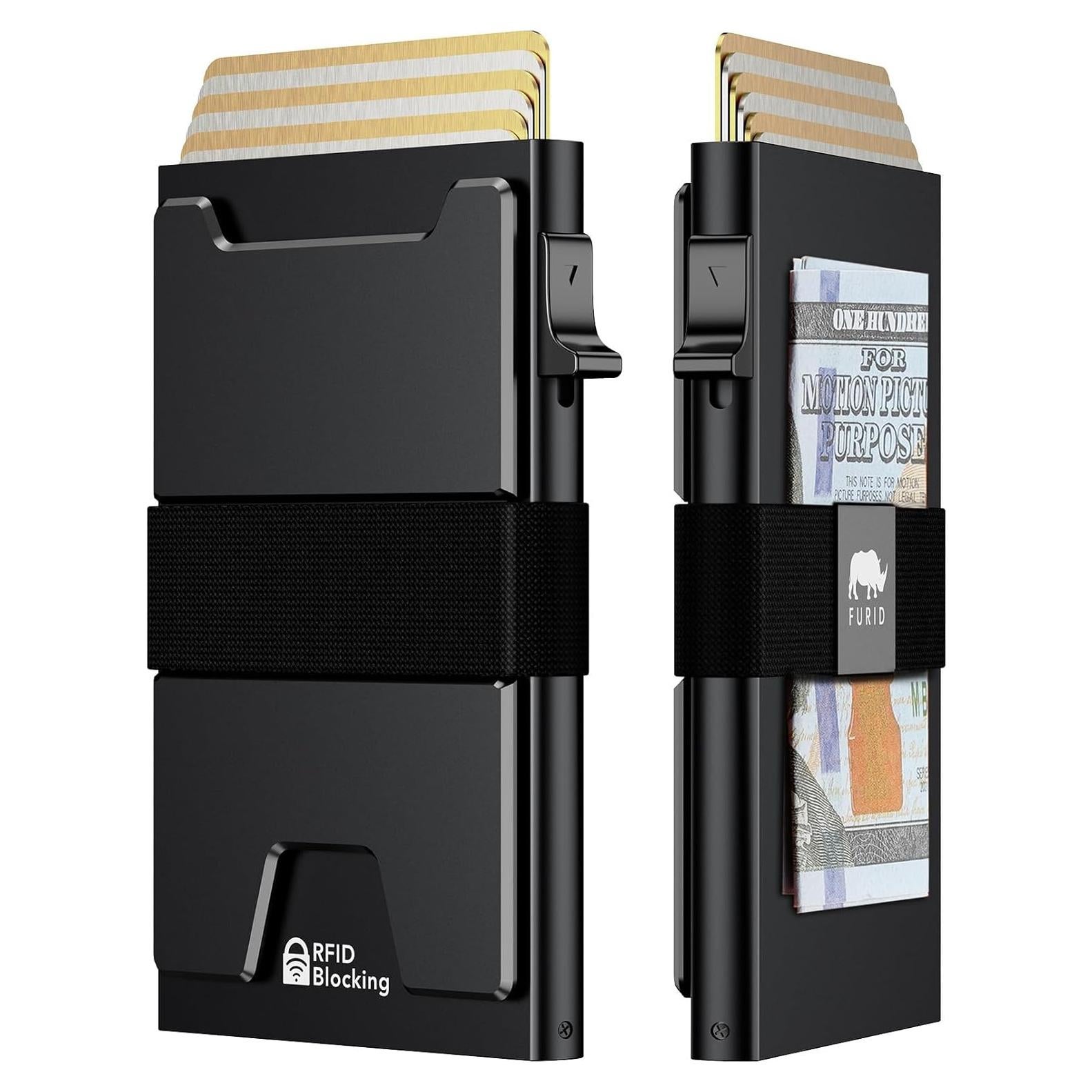 Billetera Inteligente Slim Furid para Hombres - Bloqueo RFID