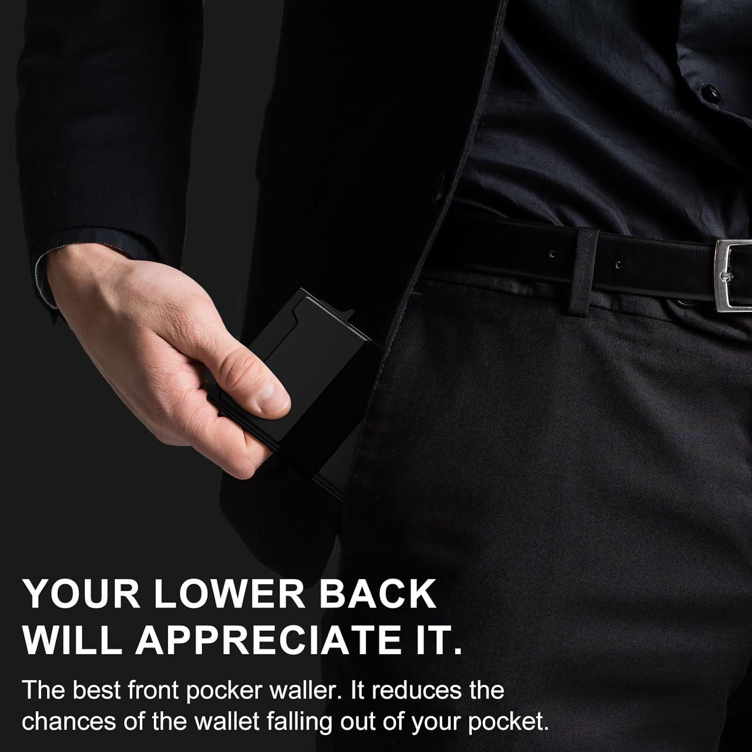 Billetera Inteligente Slim Furid para Hombres - Bloqueo RFID