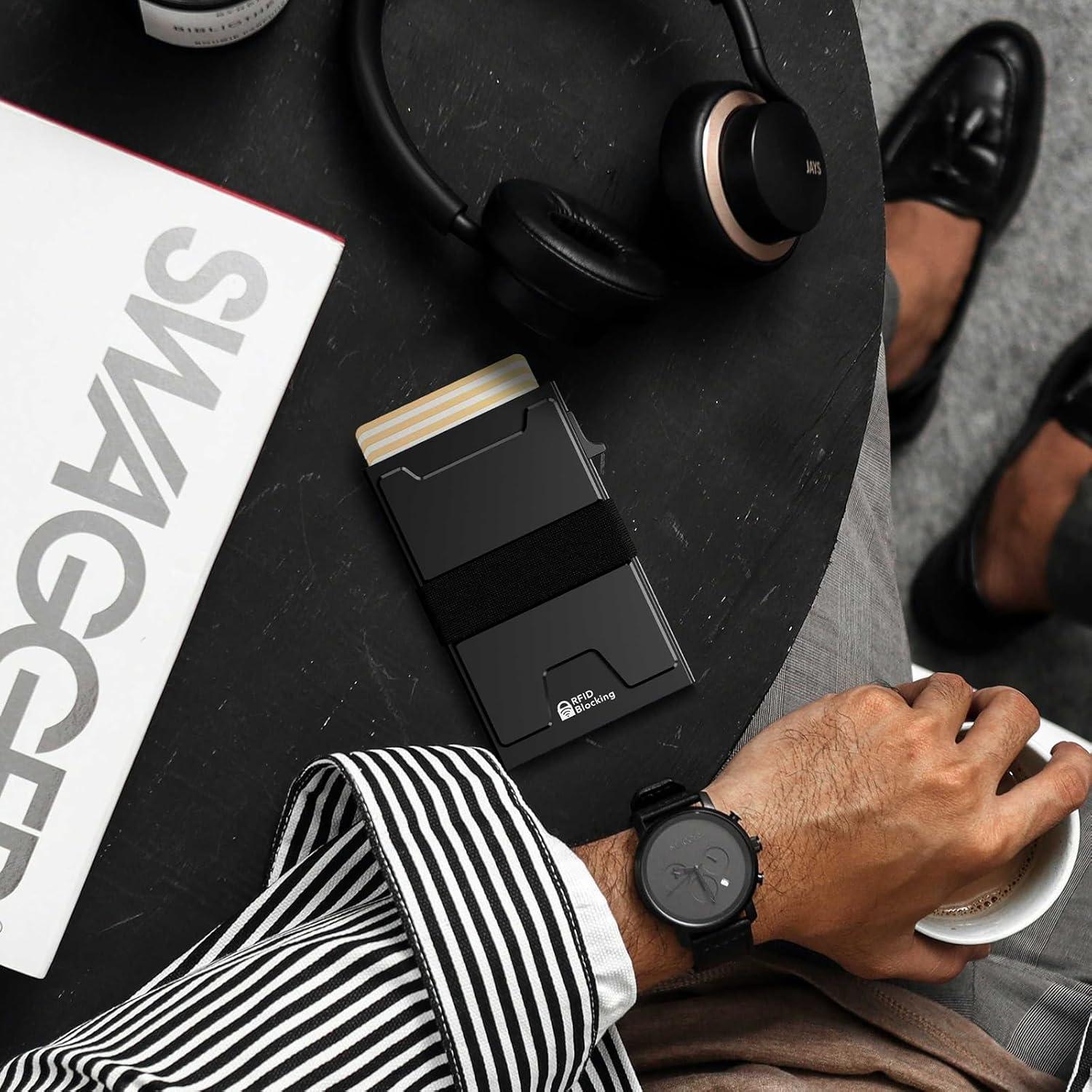 Billetera Inteligente Slim Furid para Hombres - Bloqueo RFID