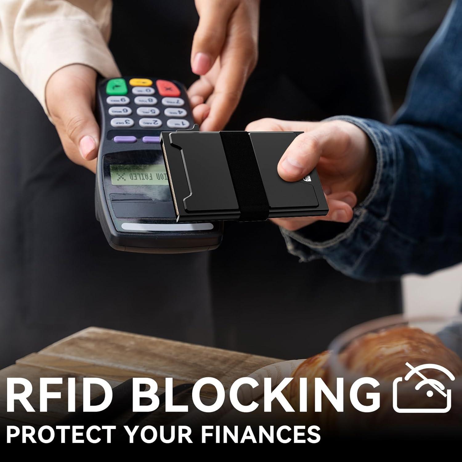 Billetera Inteligente Slim Furid para Hombres - Bloqueo RFID