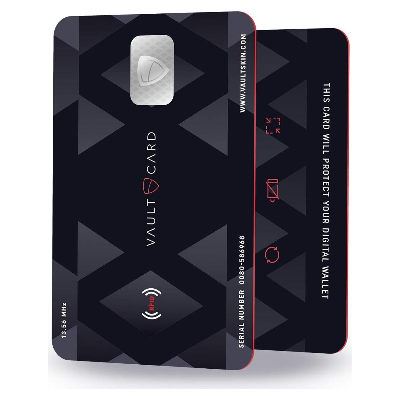 VAULTCARD - Protección RFID para tarjetas y pasaporte - 9g