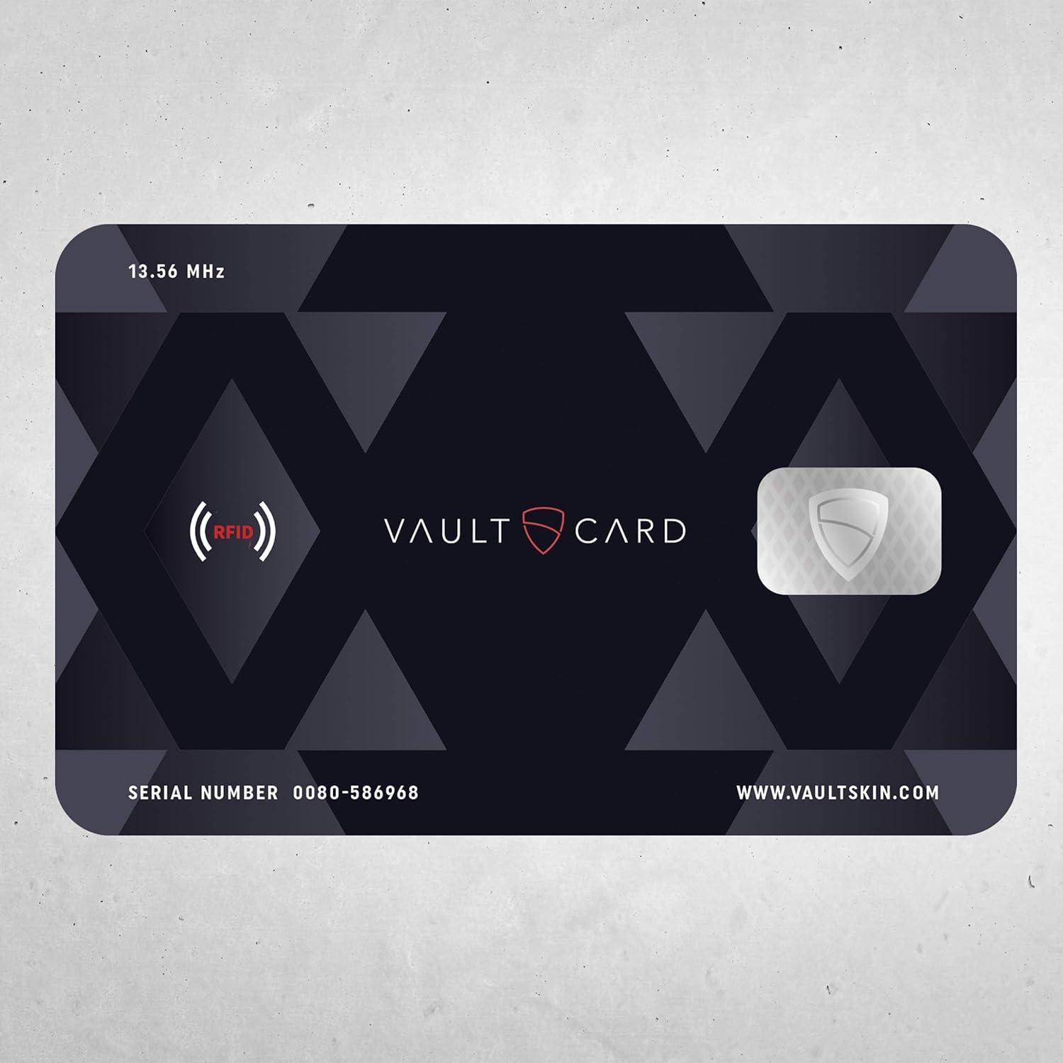 VAULTCARD - Protección RFID para tarjetas y pasaporte - 9g