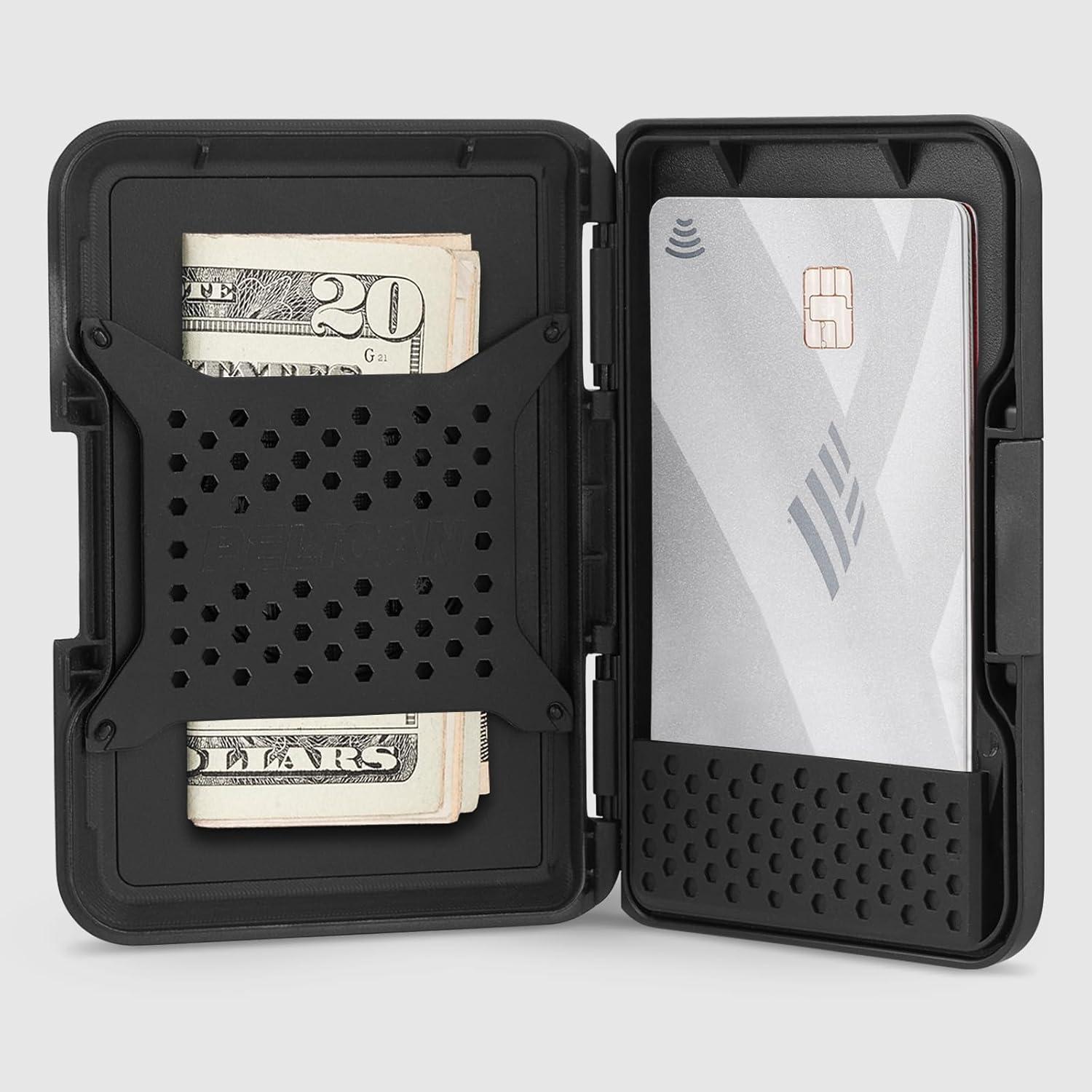 Billetera Magnética Pelican Protector AirTag MagSafe - Negro