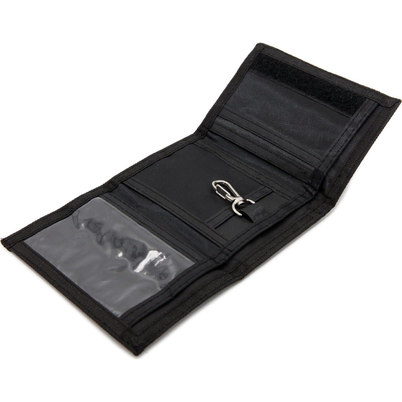 Billetera Trifold AI-DEE para Niños con Bloqueo RFID - Negro