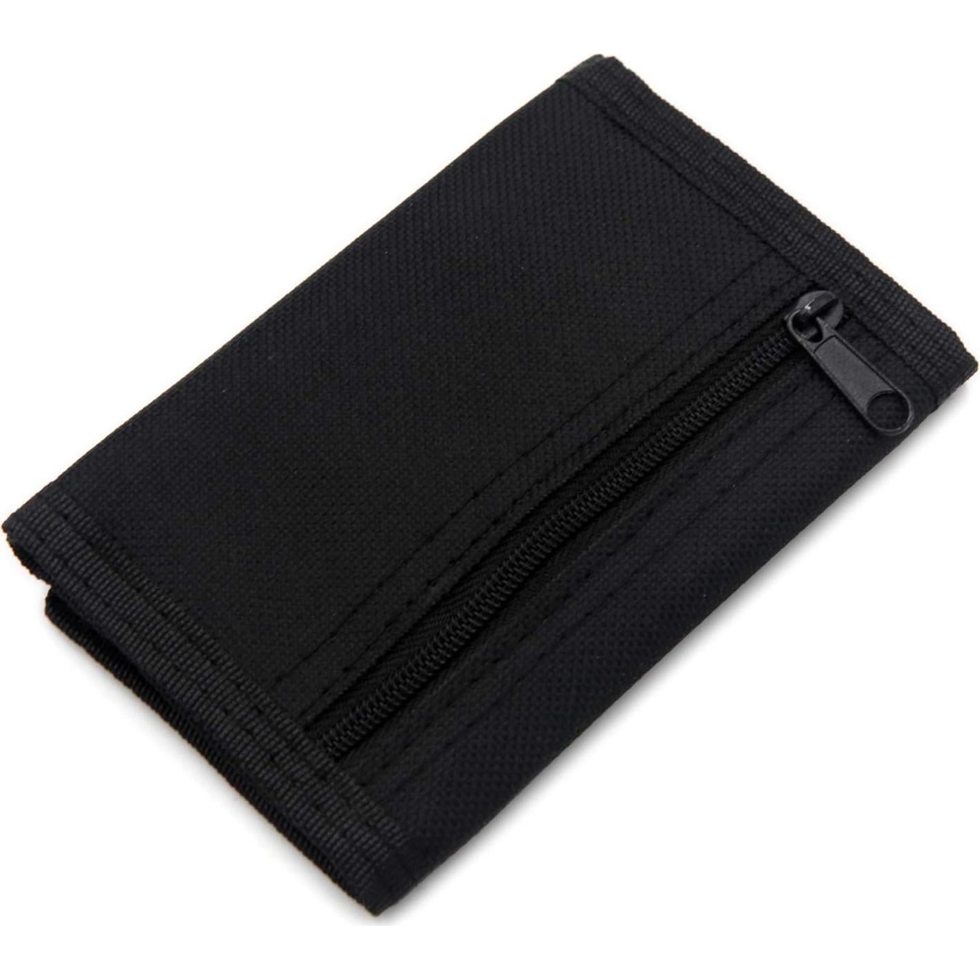 Billetera Trifold AI-DEE para Niños con Bloqueo RFID - Negro