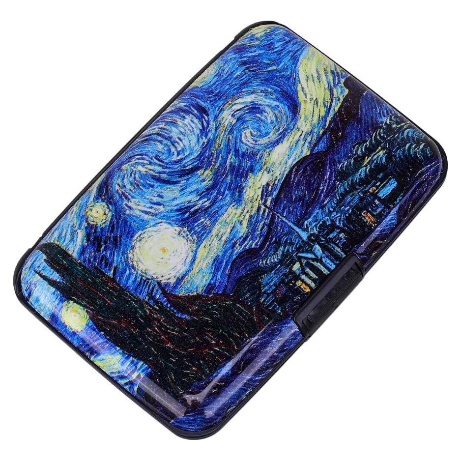 Cartera de Aluminio Elfish con Bloqueo RFID para Tarjetas - Ver Luna