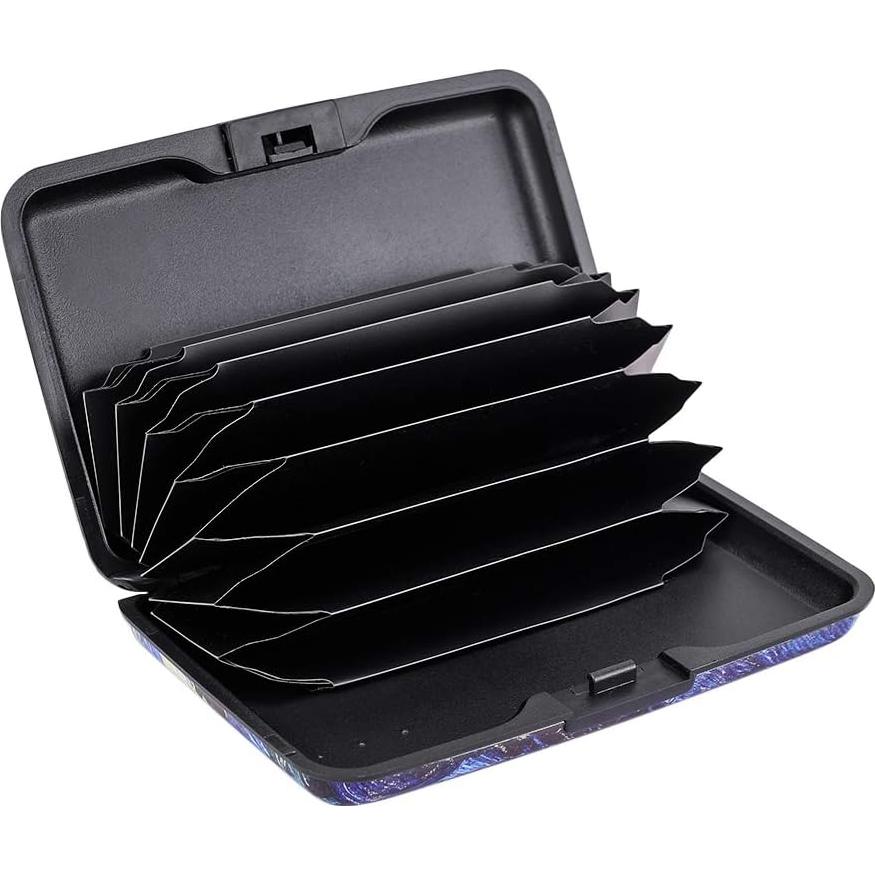 Cartera de Aluminio Elfish con Bloqueo RFID para Tarjetas - Ver Luna