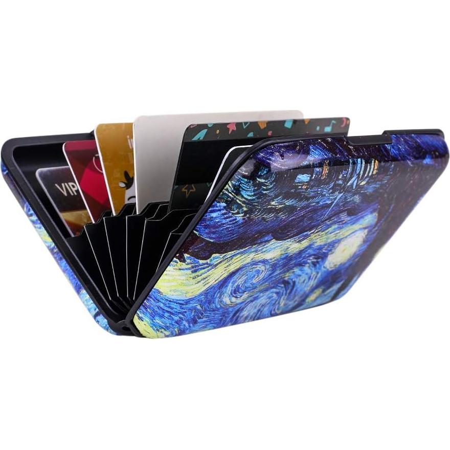 Cartera de Aluminio Elfish con Bloqueo RFID para Tarjetas - Ver Luna