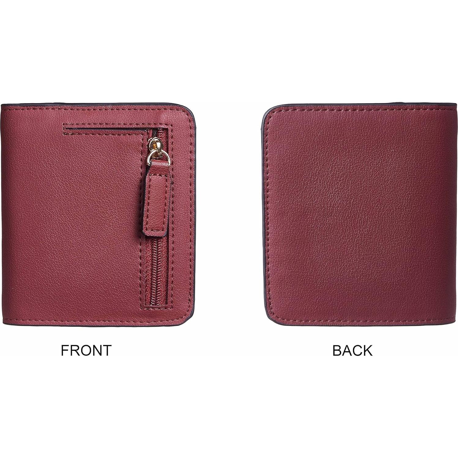 Cartera Compacta Bifolding Gostwo para Mujeres con Bloqueo RFID