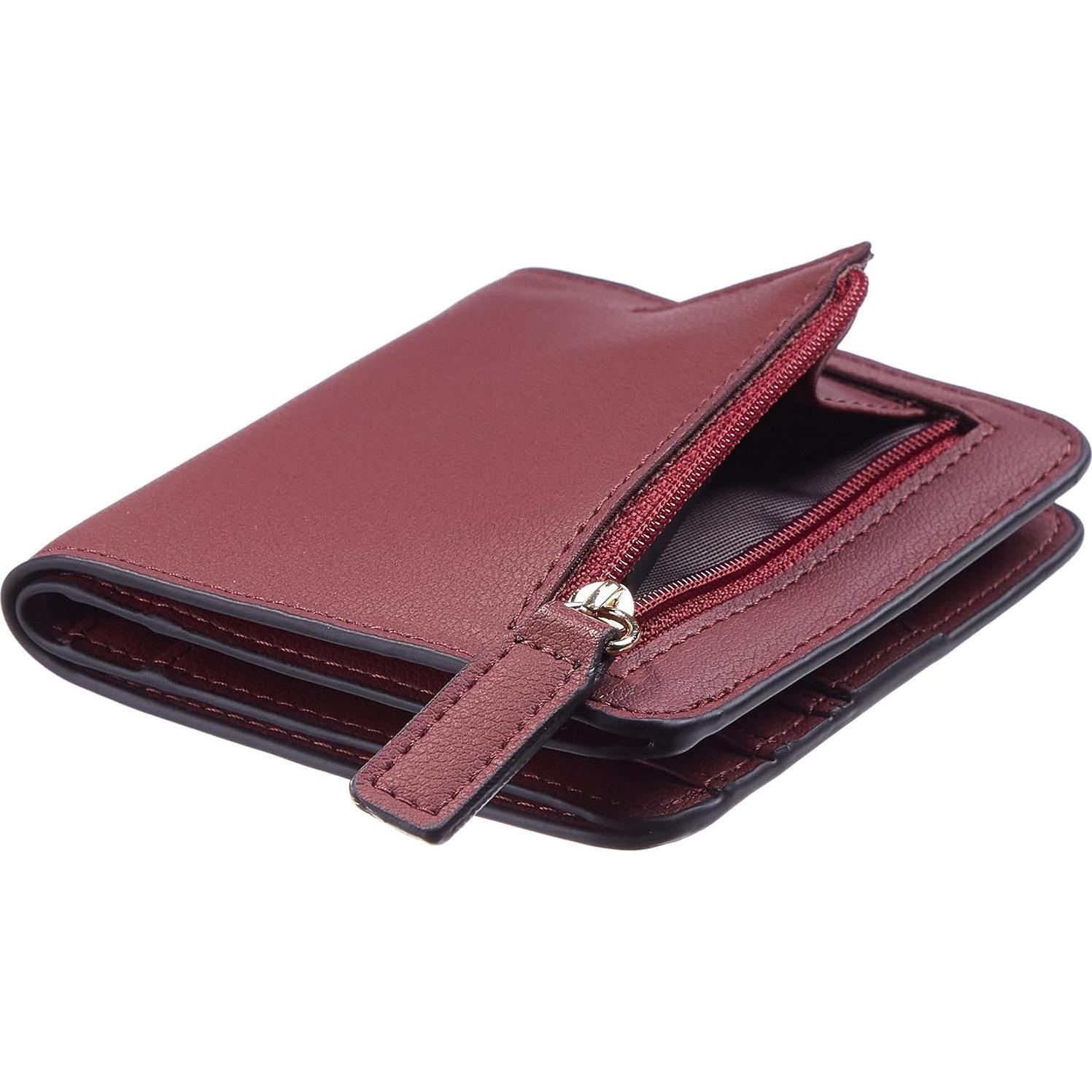 Cartera Compacta Bifolding Gostwo para Mujeres con Bloqueo RFID