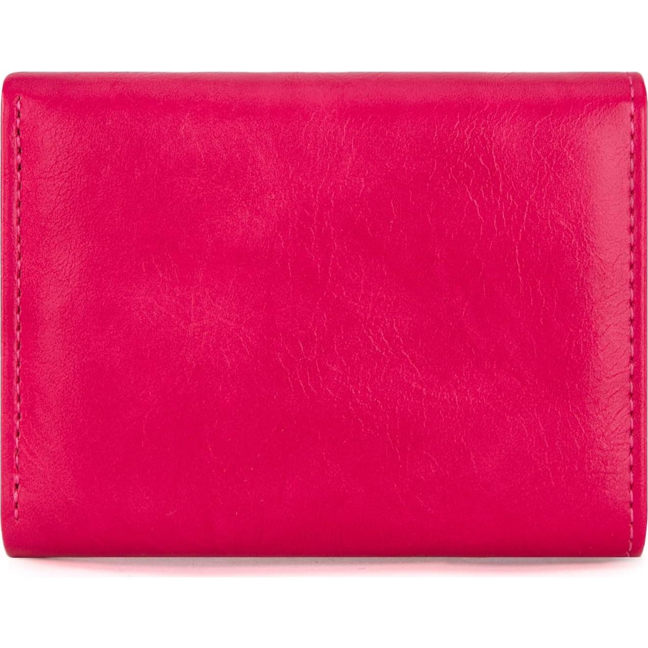 Billetera Slim Montana West Rosa Fucsia con Bloqueo RFID