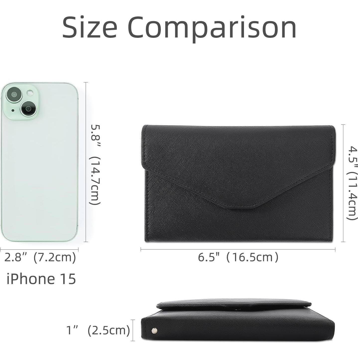 Portafolio de Pasaporte ZOPPEN Multifuncional con Bloqueo RFID