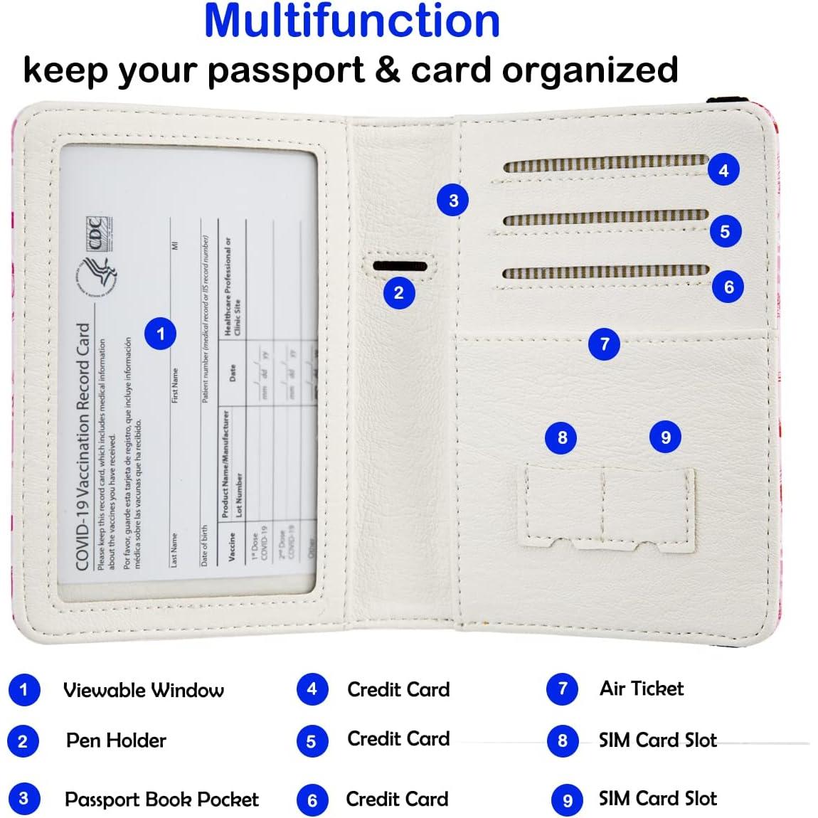 Portafolio de Pasaporte RFID AIRMORS El Viajero - Organizador de Documentos