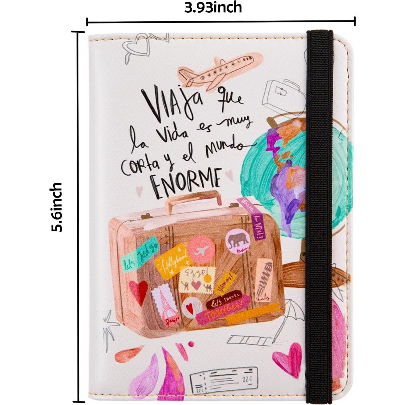 Portafolio de Pasaporte RFID AIRMORS El Viajero - Organizador de Documentos