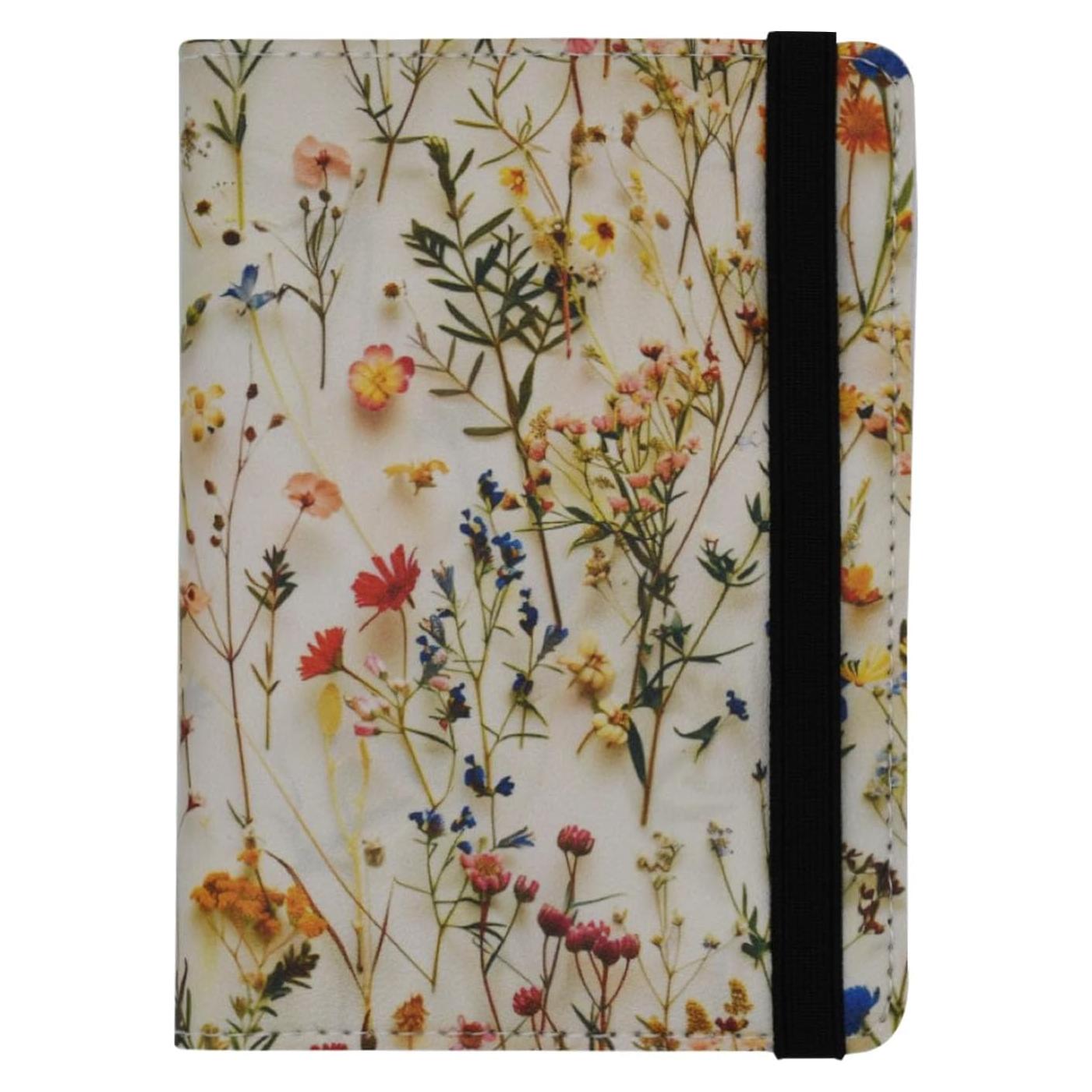 Conjunto de Billeteras y Etiquetas de Equipaje Snogisa Flores