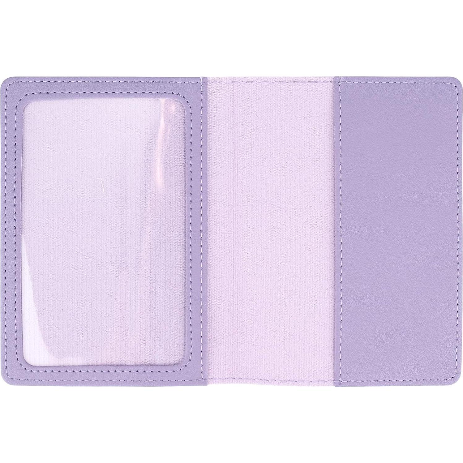 2 Fundas de Pasaporte y Tarjeta de Vacuna Arouselove PU