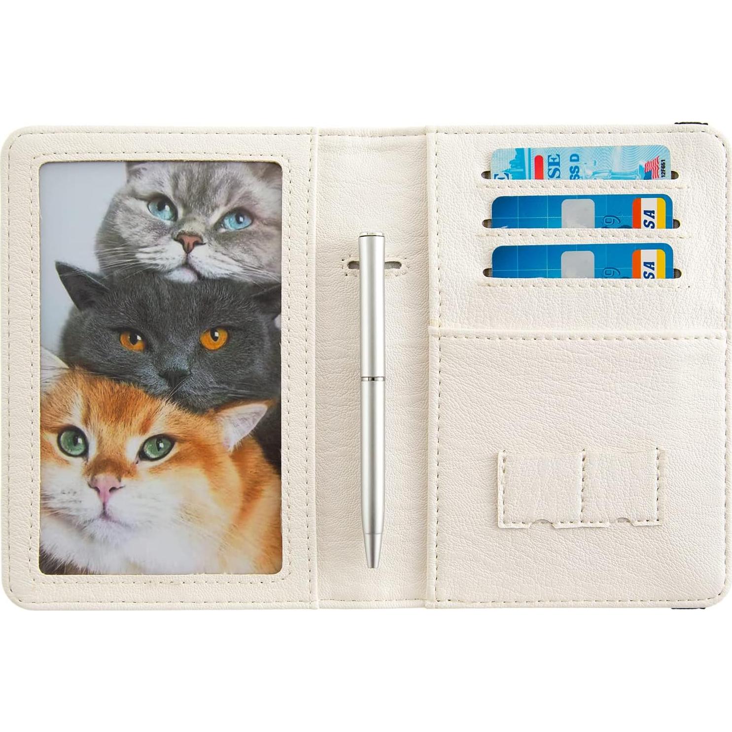 Funda de Pasaporte AIRMORS RFID Bloqueo Rosa Fresa 14x9.4cm