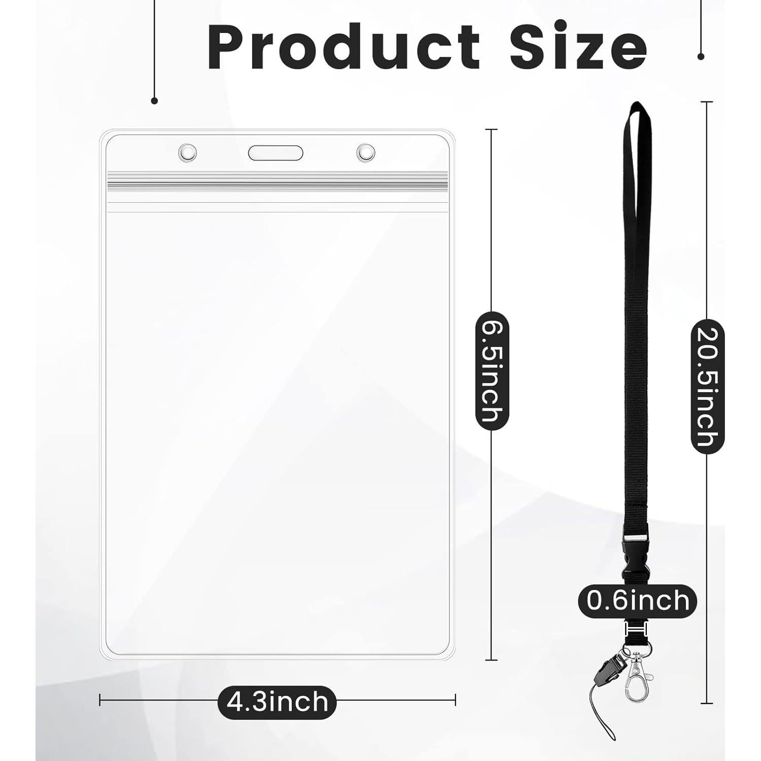 Portapasaportes Impermeable Tinlade 4 Piezas con Cuerdas