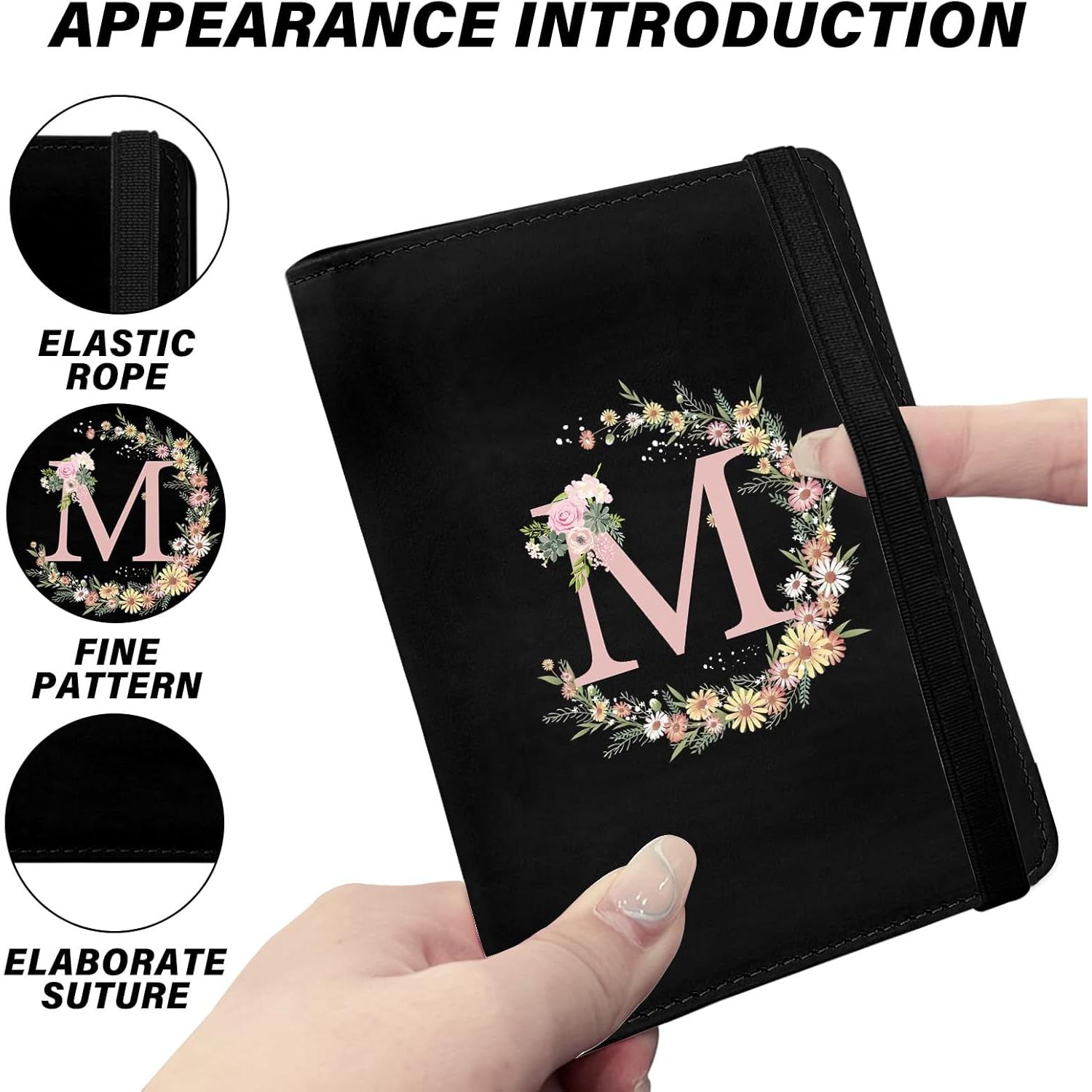 Soporte de Pasaporte GABraden con Bloqueo RFID Negro-M