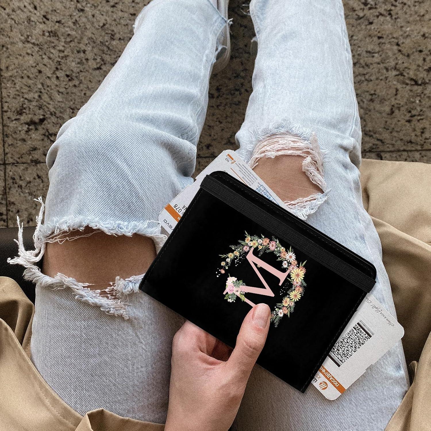 Soporte de Pasaporte GABraden con Bloqueo RFID Negro-M