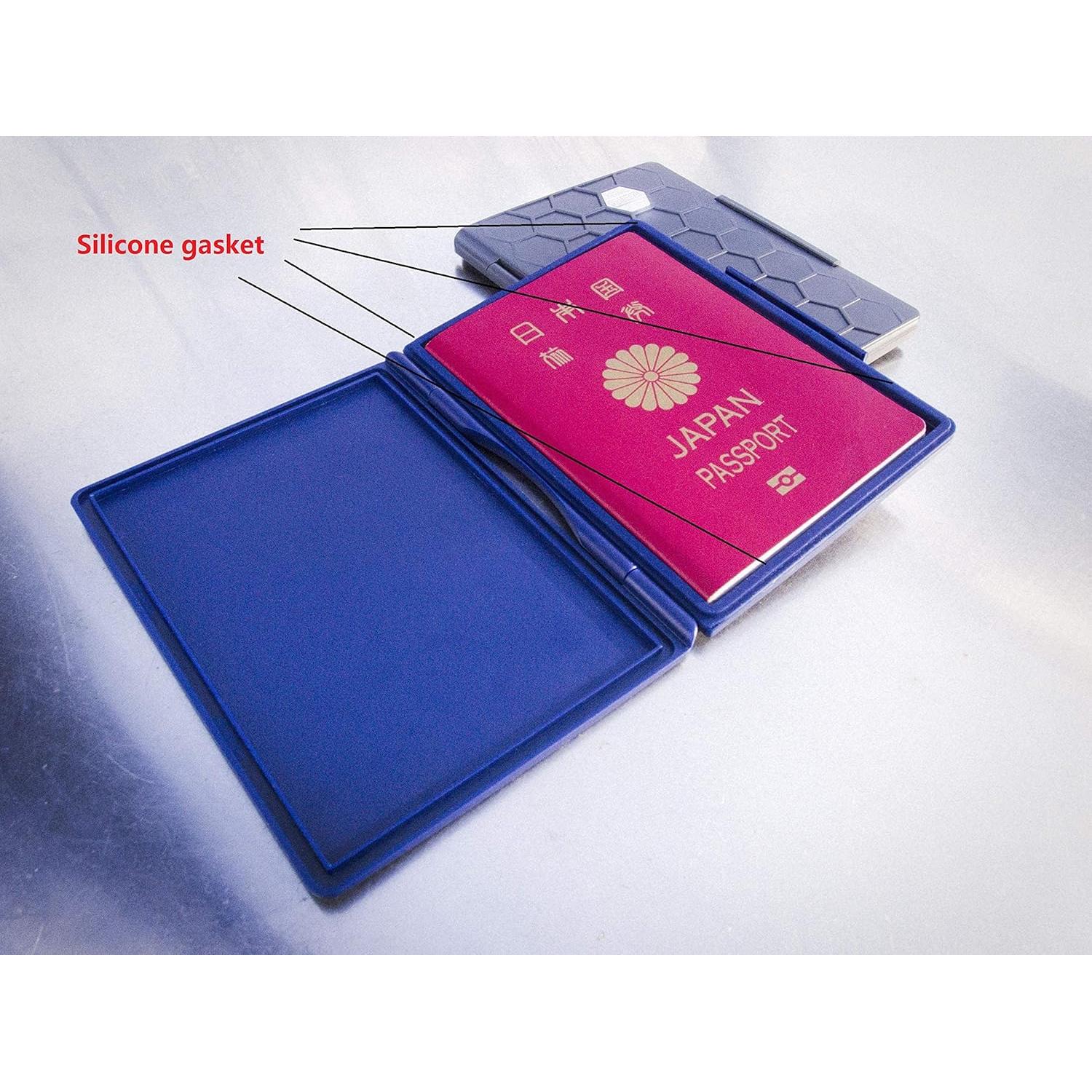 Funda para Pasaporte Resistente al Agua Lavigne Labs Azul
