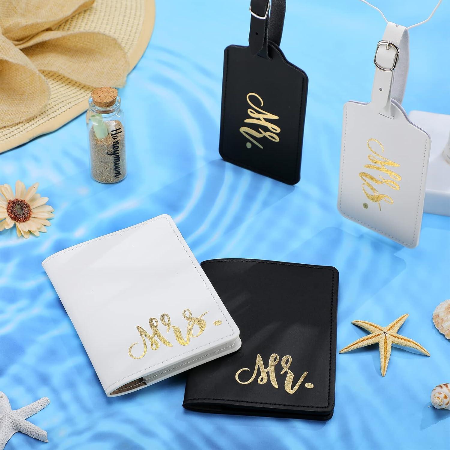 Set de Funda de Pasaporte y Etiquetas de Equipaje Saintrygo