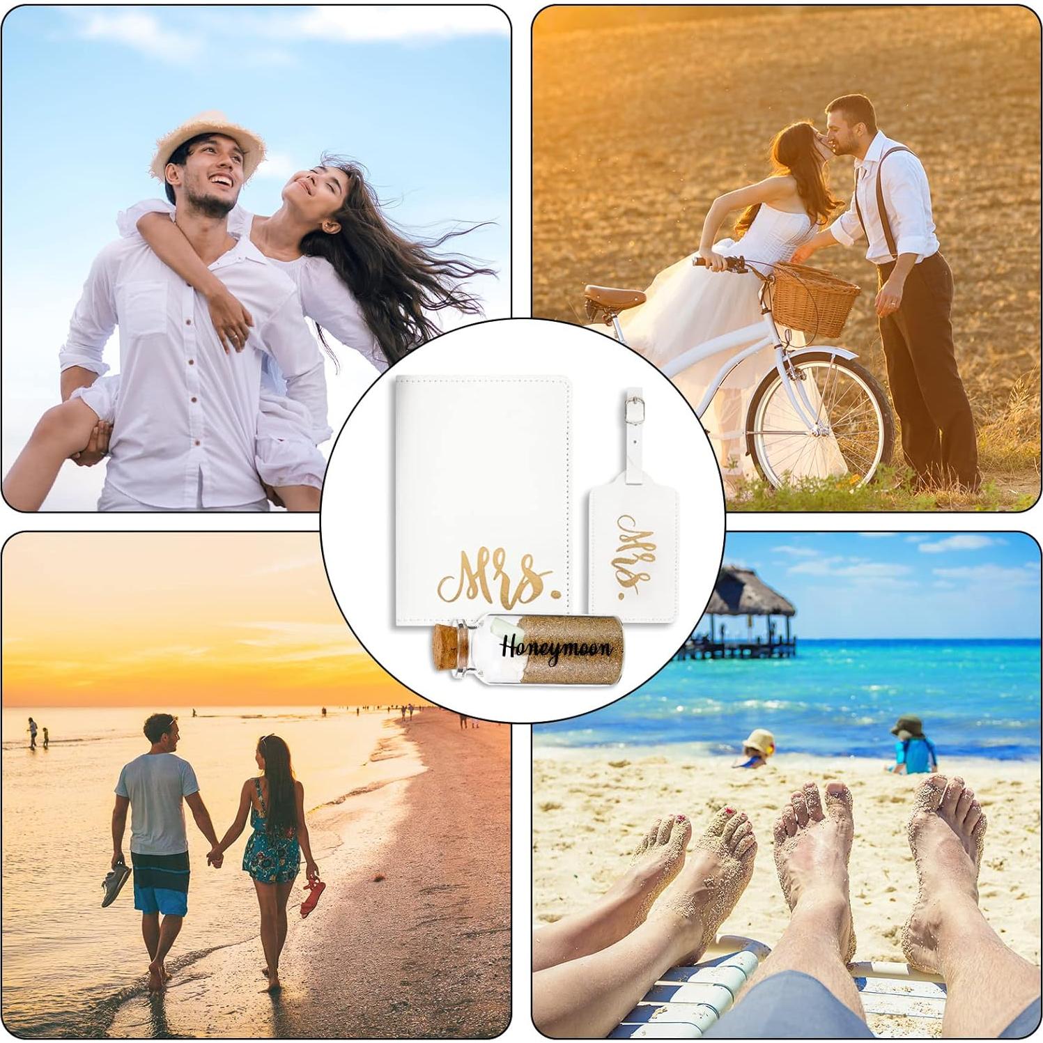 Set de Funda de Pasaporte y Etiquetas de Equipaje Saintrygo