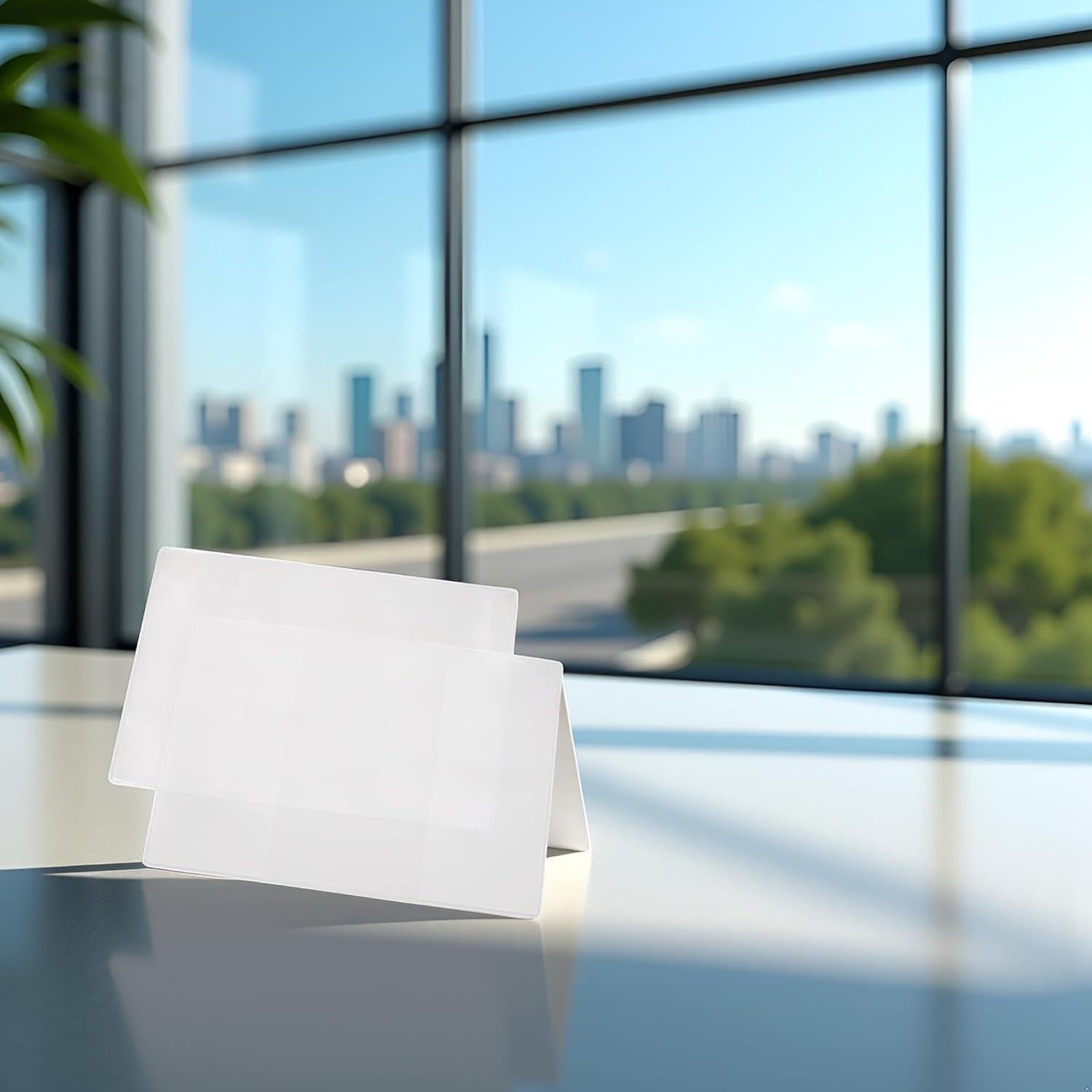 Funda Protectora para Pasaporte BWESOO Transparente Duradera