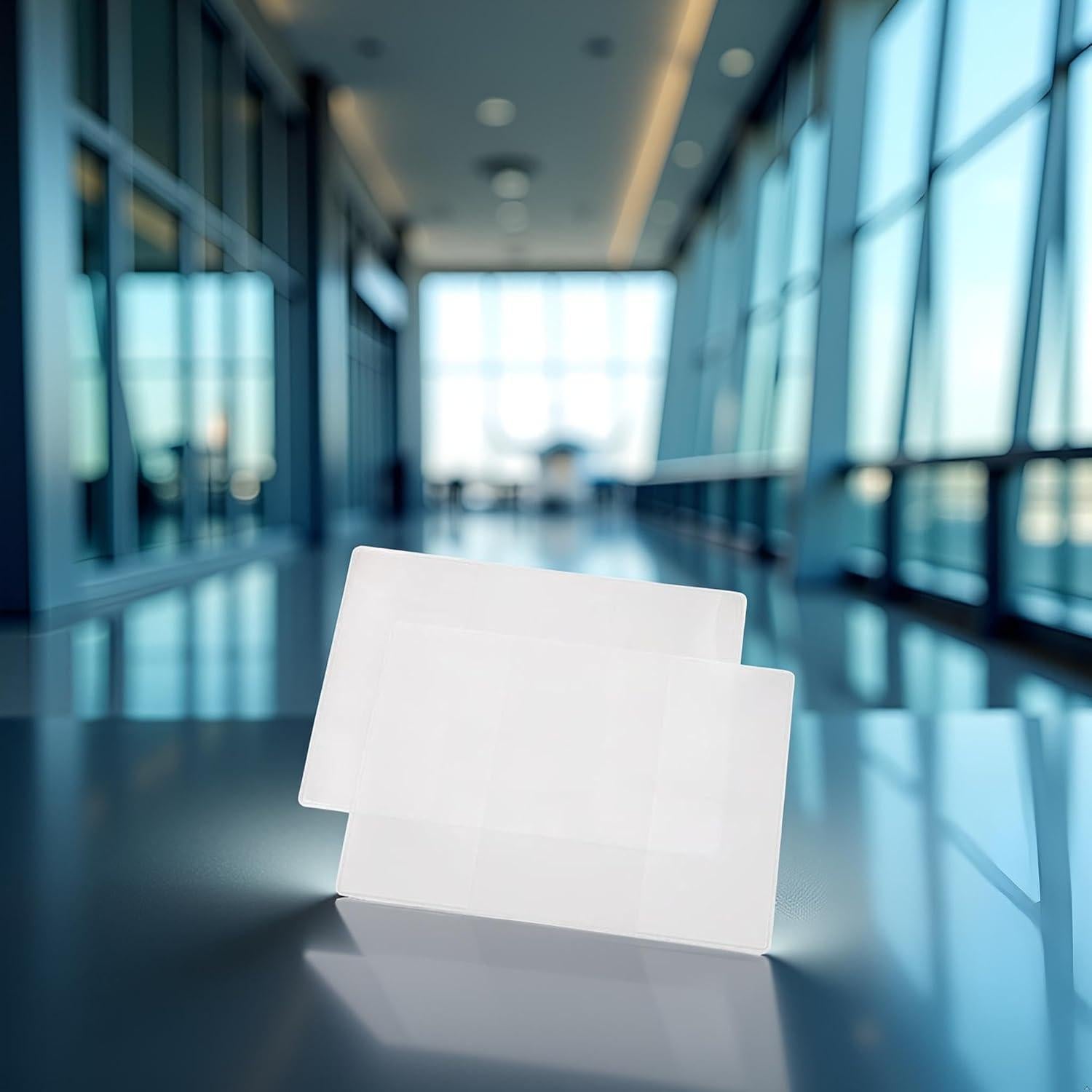 Funda Protectora para Pasaporte BWESOO Transparente Duradera