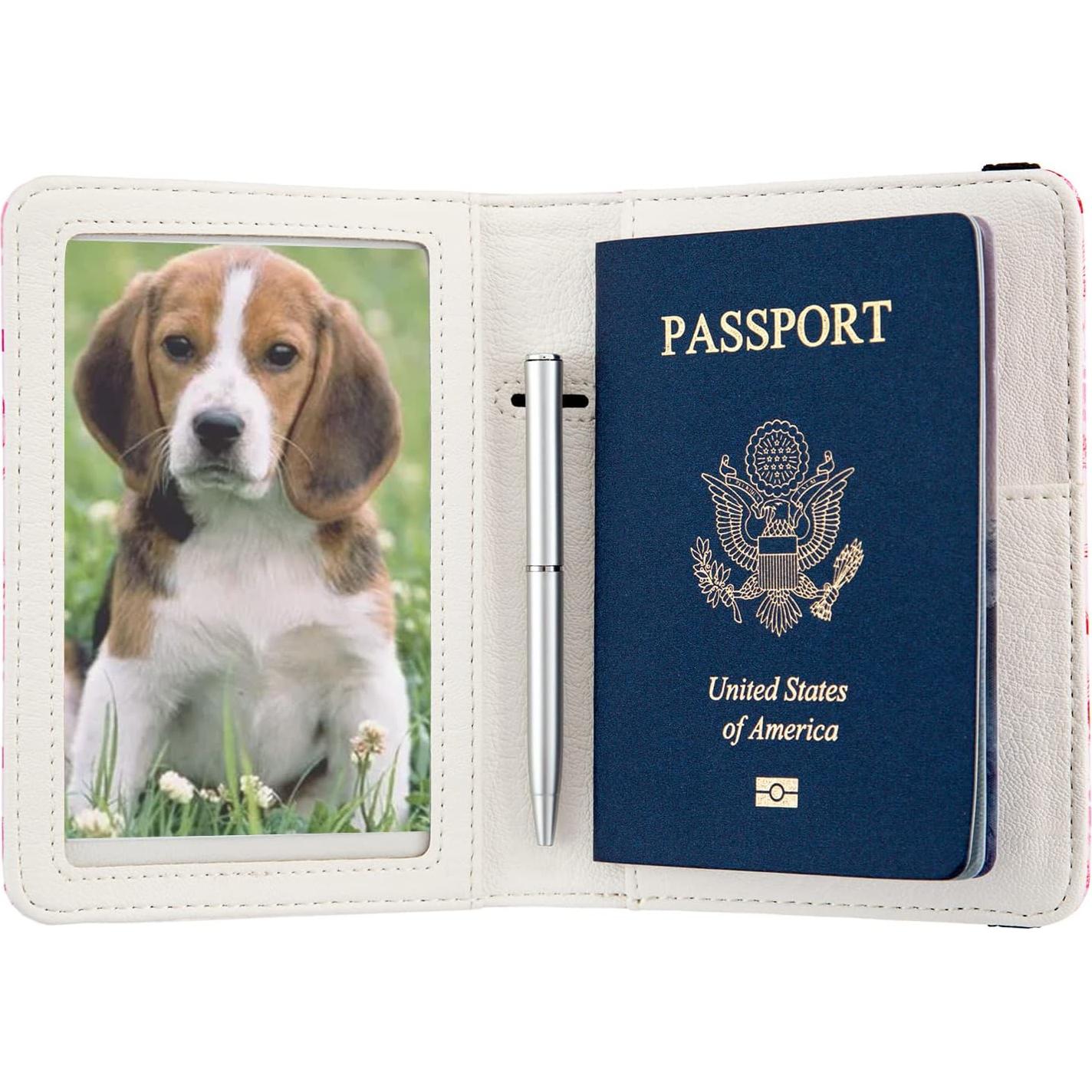 Billetera para Pasaporte con Bloqueo RFID ANNAMISSI Torre Eiffel