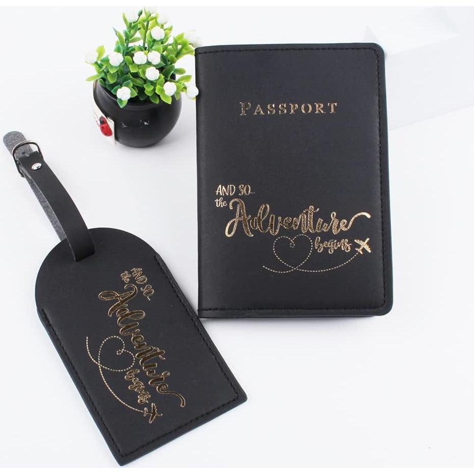 Conjunto 2 Etiquetas de Equipaje y 2 Fundas de Pasaporte Bekecidi