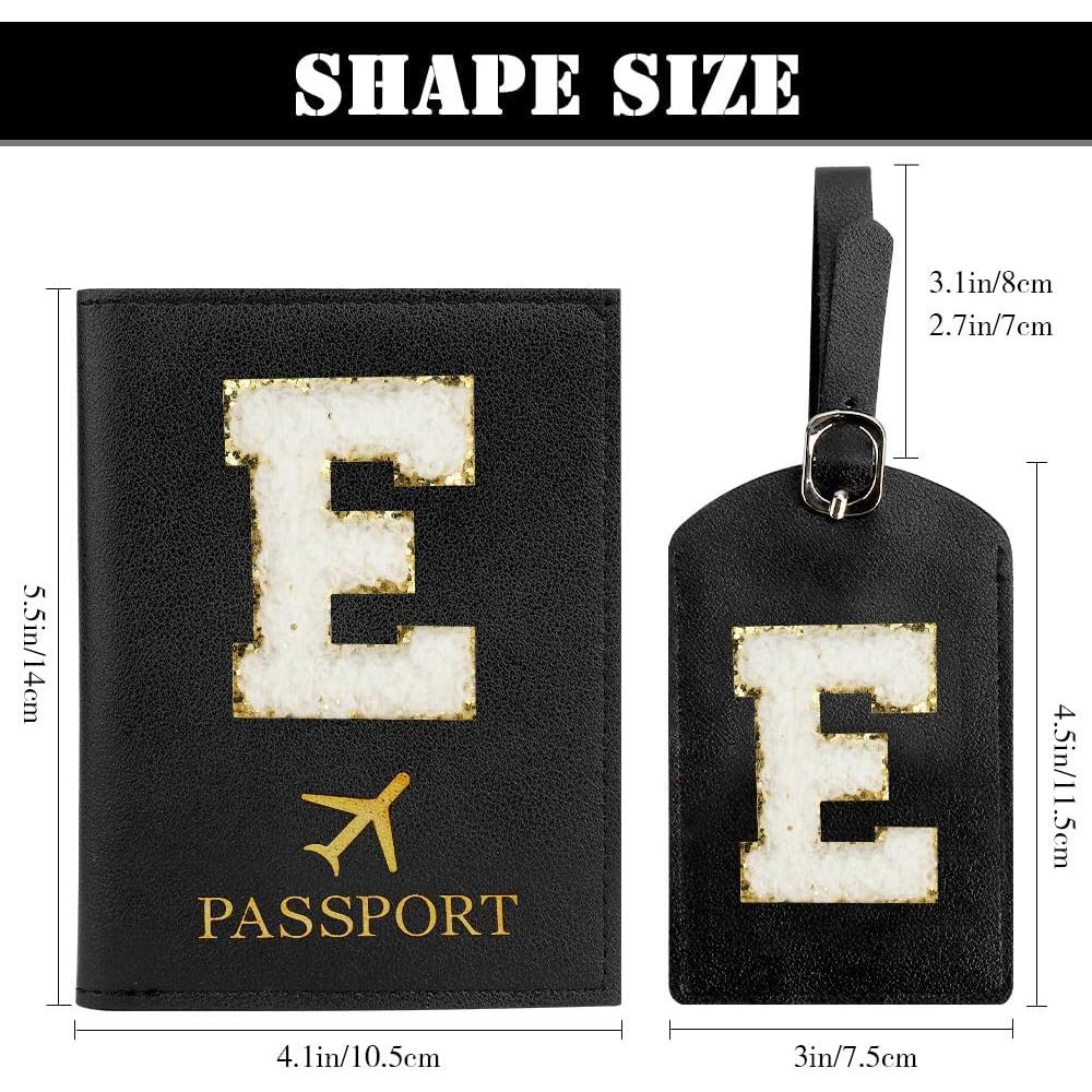 Portapasaporte y Etiqueta de Equipaje Personalizada Genérica