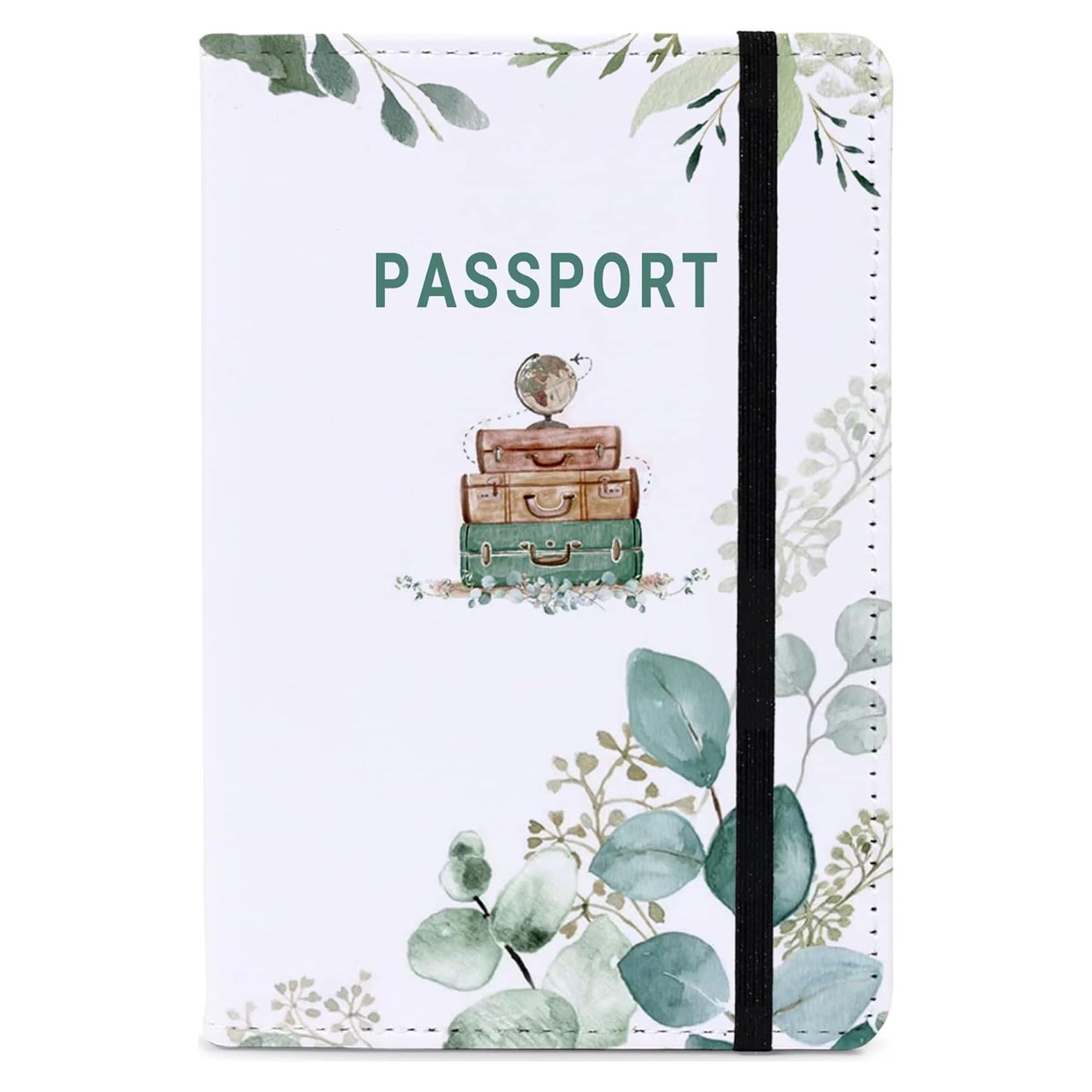 Portafolios de Pasaporte SANKING Verde Clásico 14.8x10 cm