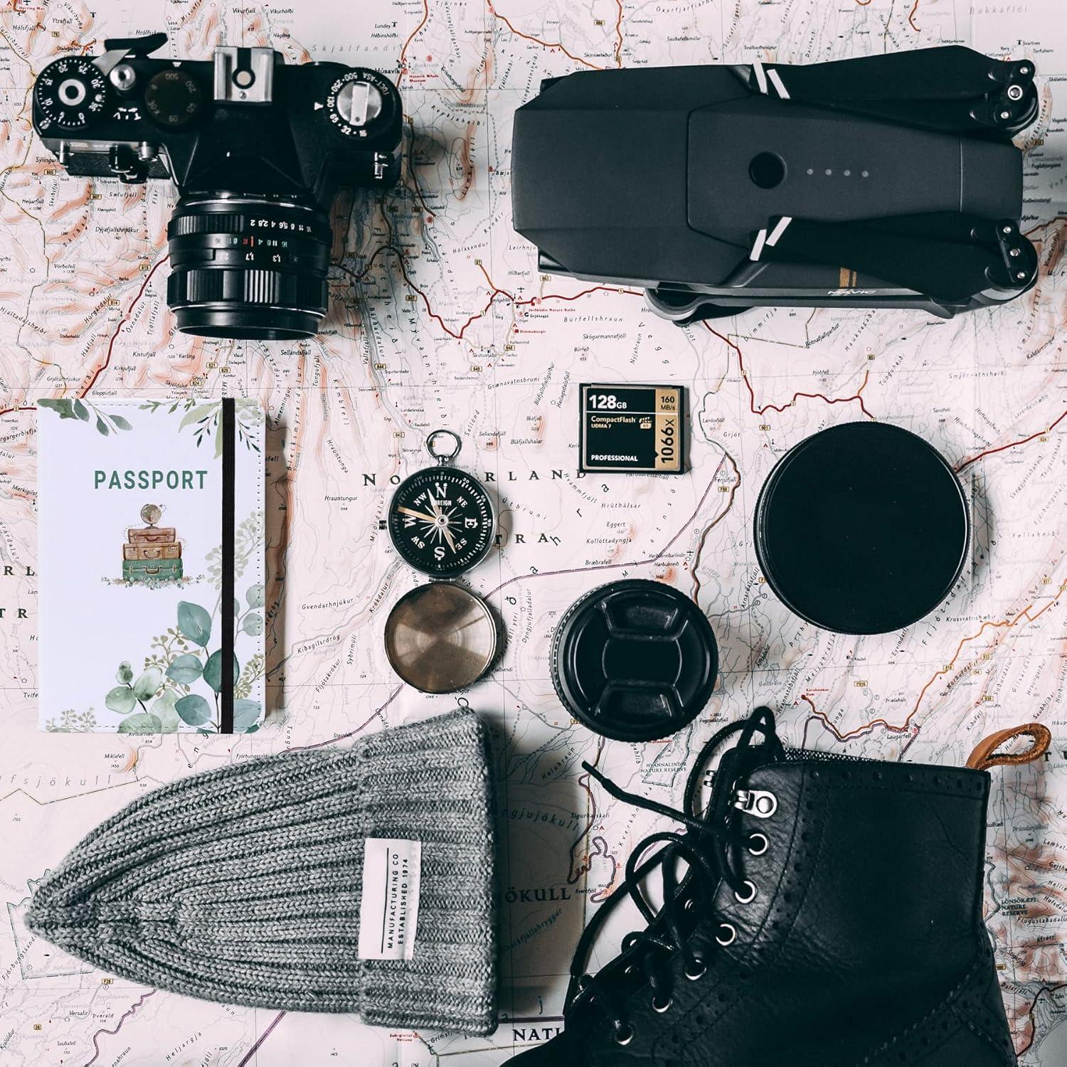 Portafolios de Pasaporte SANKING Verde Clásico 14.8x10 cm