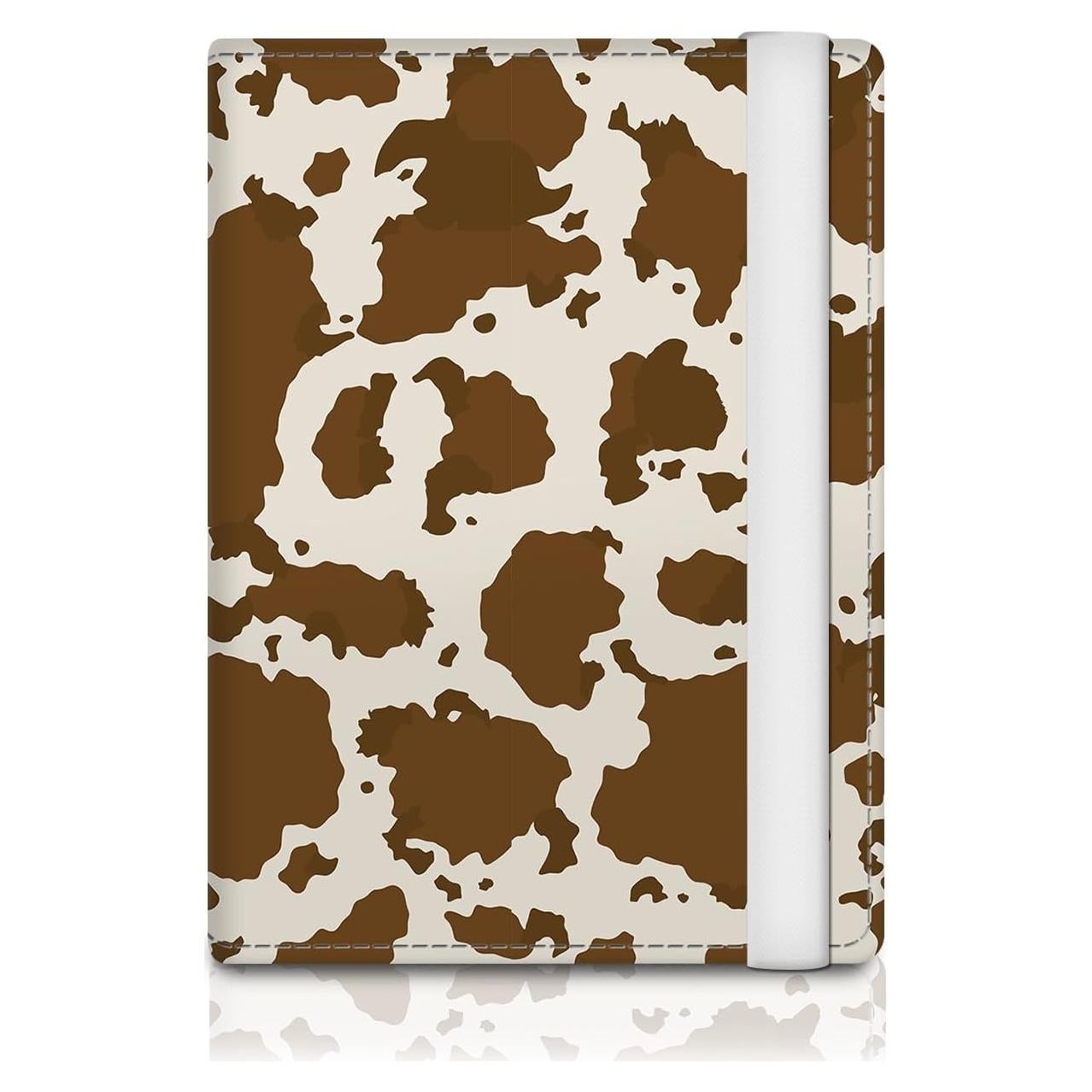 Portapasaportes de Cuero Premium RFID ATJFKIXL Marrón