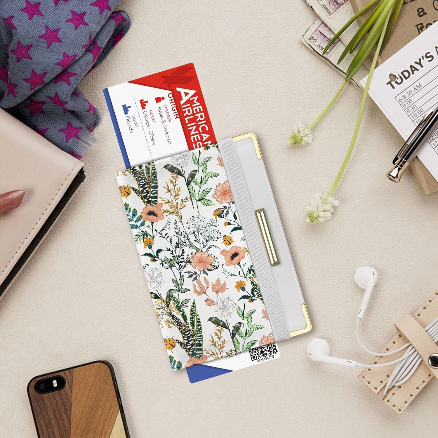 Funda de Pasaporte Kakurookie con Bloqueo RFID - Unisex