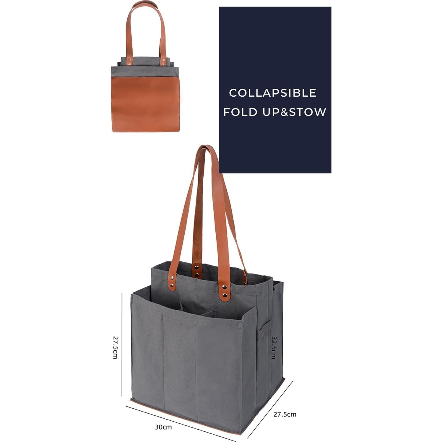 Bolsas de Compras Reutilizables Alex Virtue, 30L, Negro