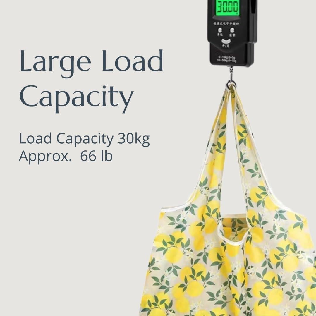 Bolsas de Compras Reutilizables SZbest 3PCS Plegables 64.3x42cm