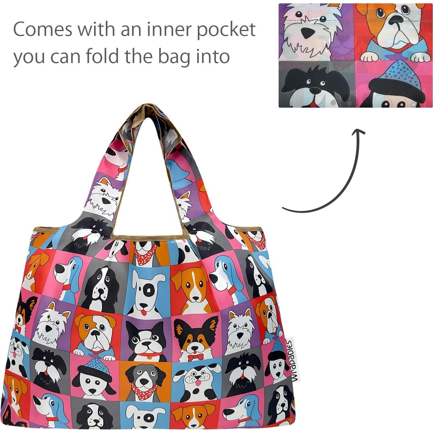 Bolsas Reutilizables de Nylon Plegables Grandes Allydrew