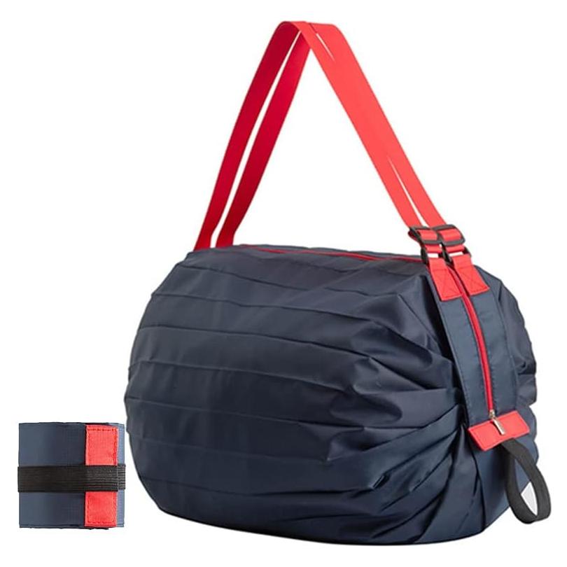 Bolsa de Compras Reutilizable Defrko Grande Impermeable Azul Marino