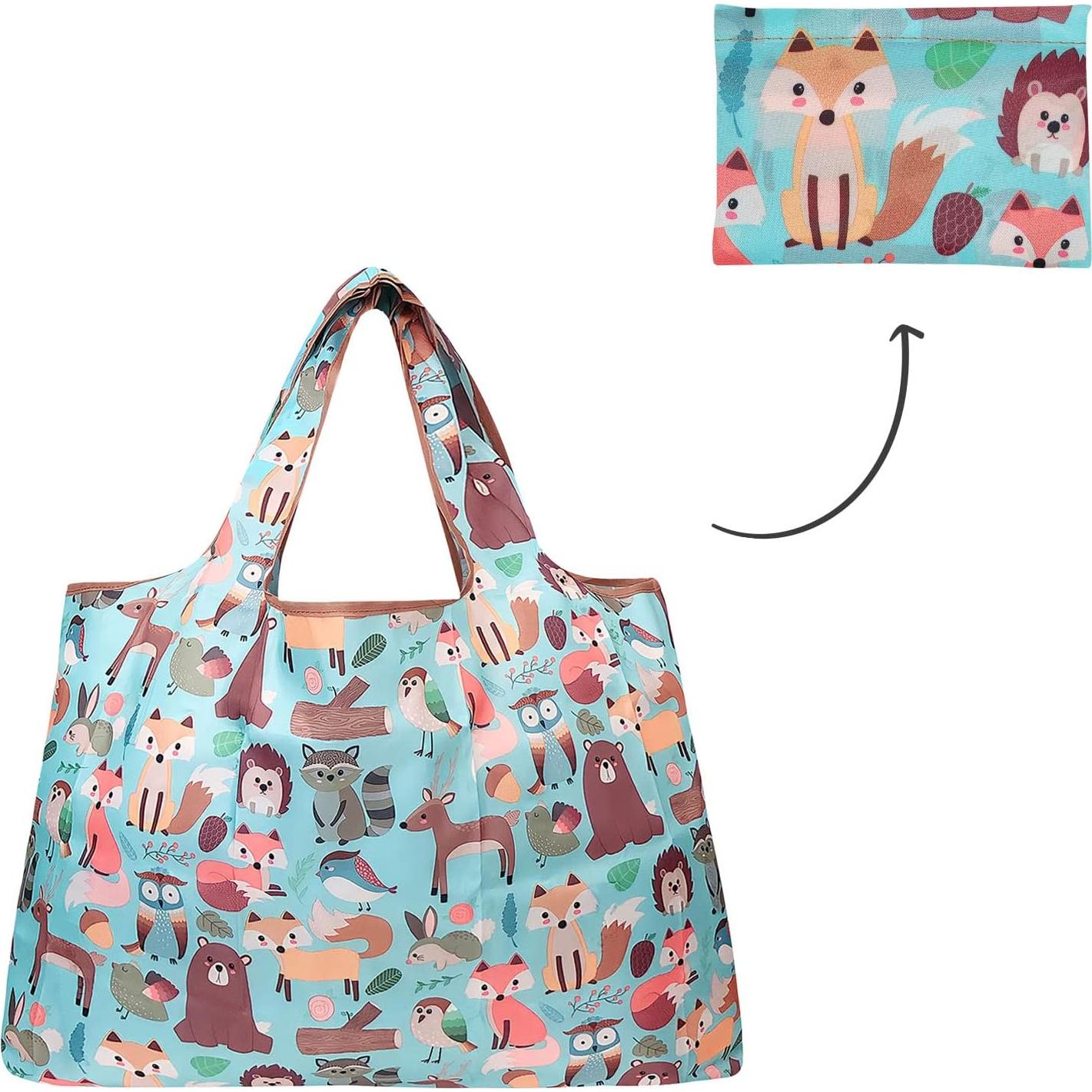 Bolsa de Compras Reutilizable Allydrew Grande Plegable 55.88x41.91cm