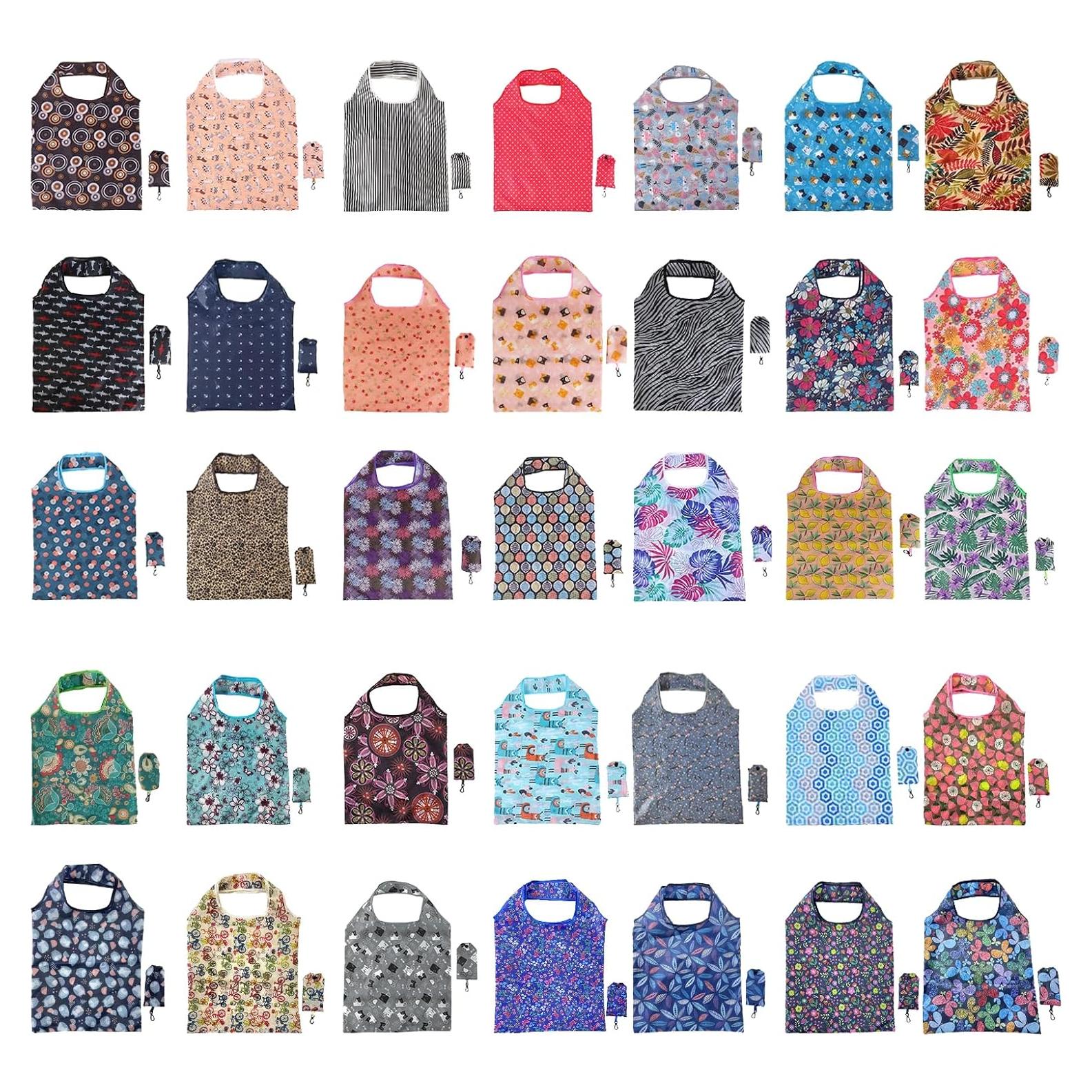 35 Bolsas de Compras Reutilizables Merkaunis 60x38cm Impermeables