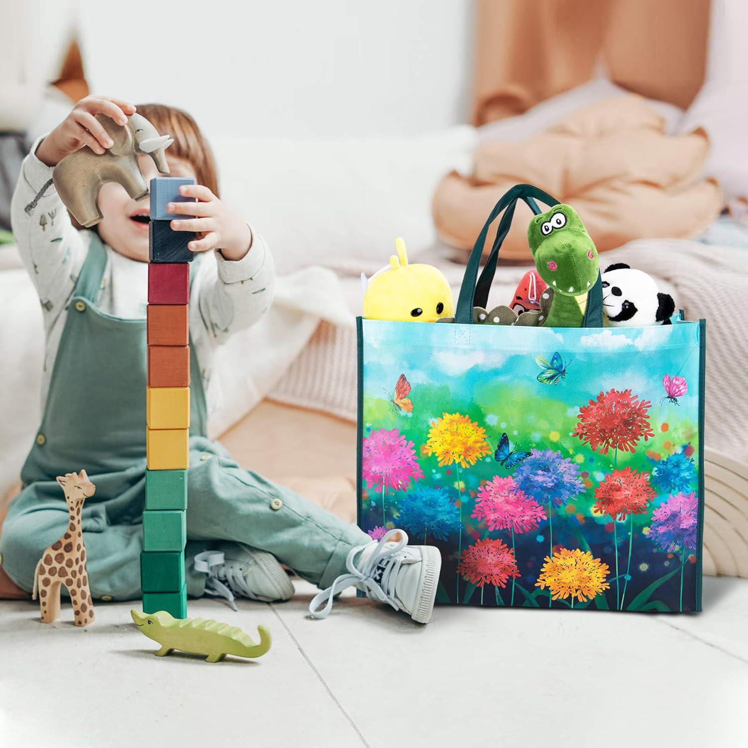 Bolsas de Compras Reutilizables NymphFable 6 Piezas Mariposas