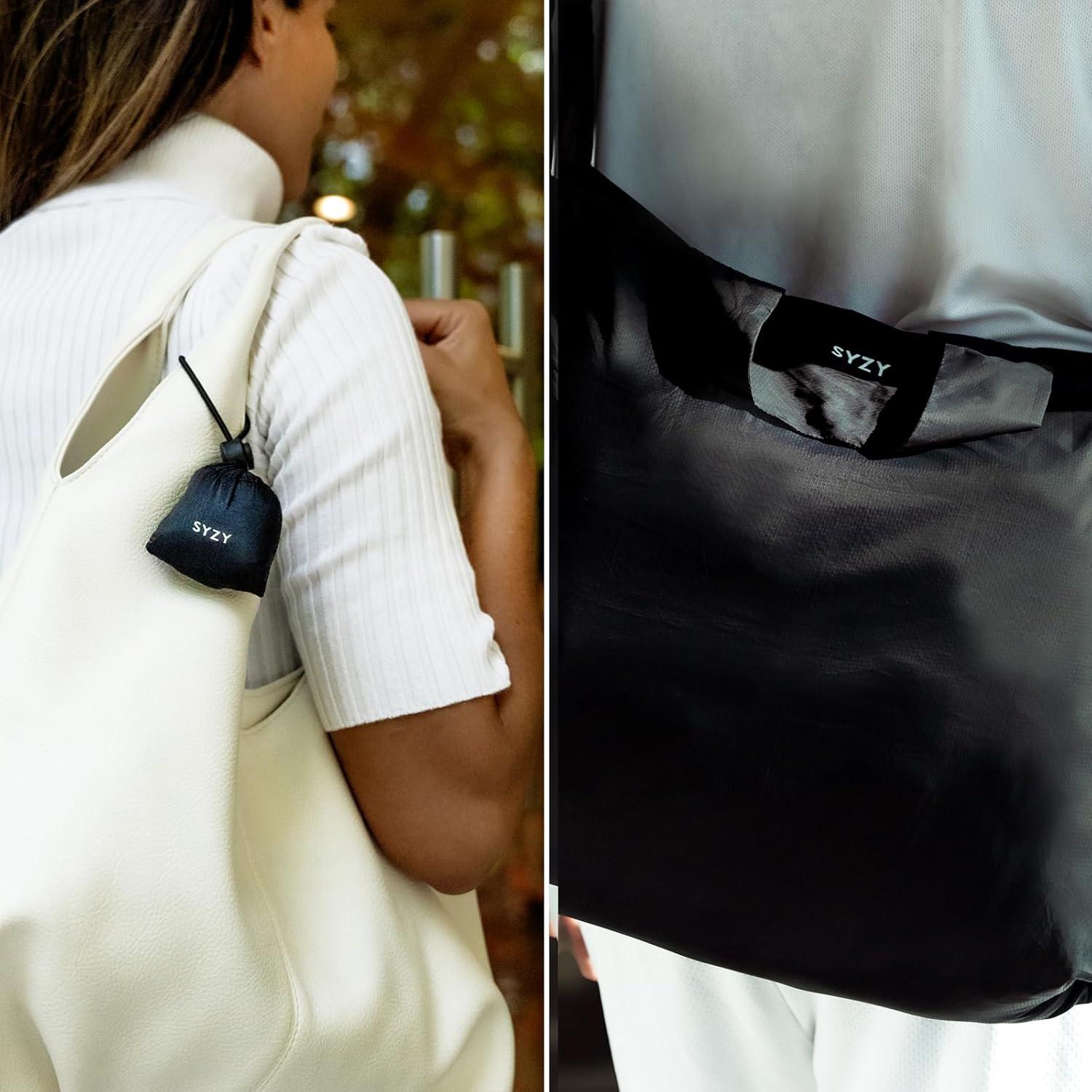 Bolsa de Viaje Plegable SYZY TETRA Compacta 38x36cm Negra