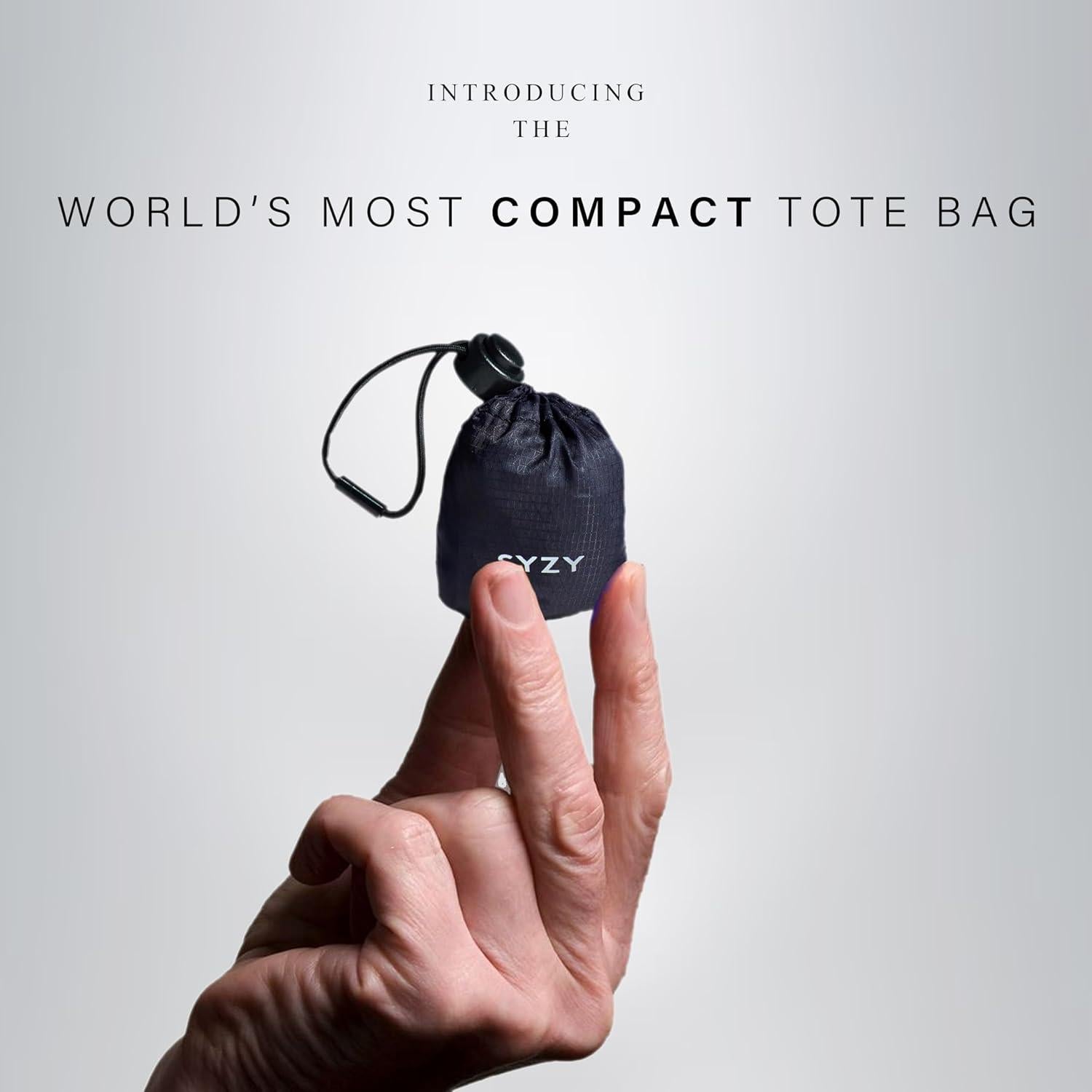 Bolsa de Viaje Plegable SYZY TETRA Compacta 38x36cm Negra